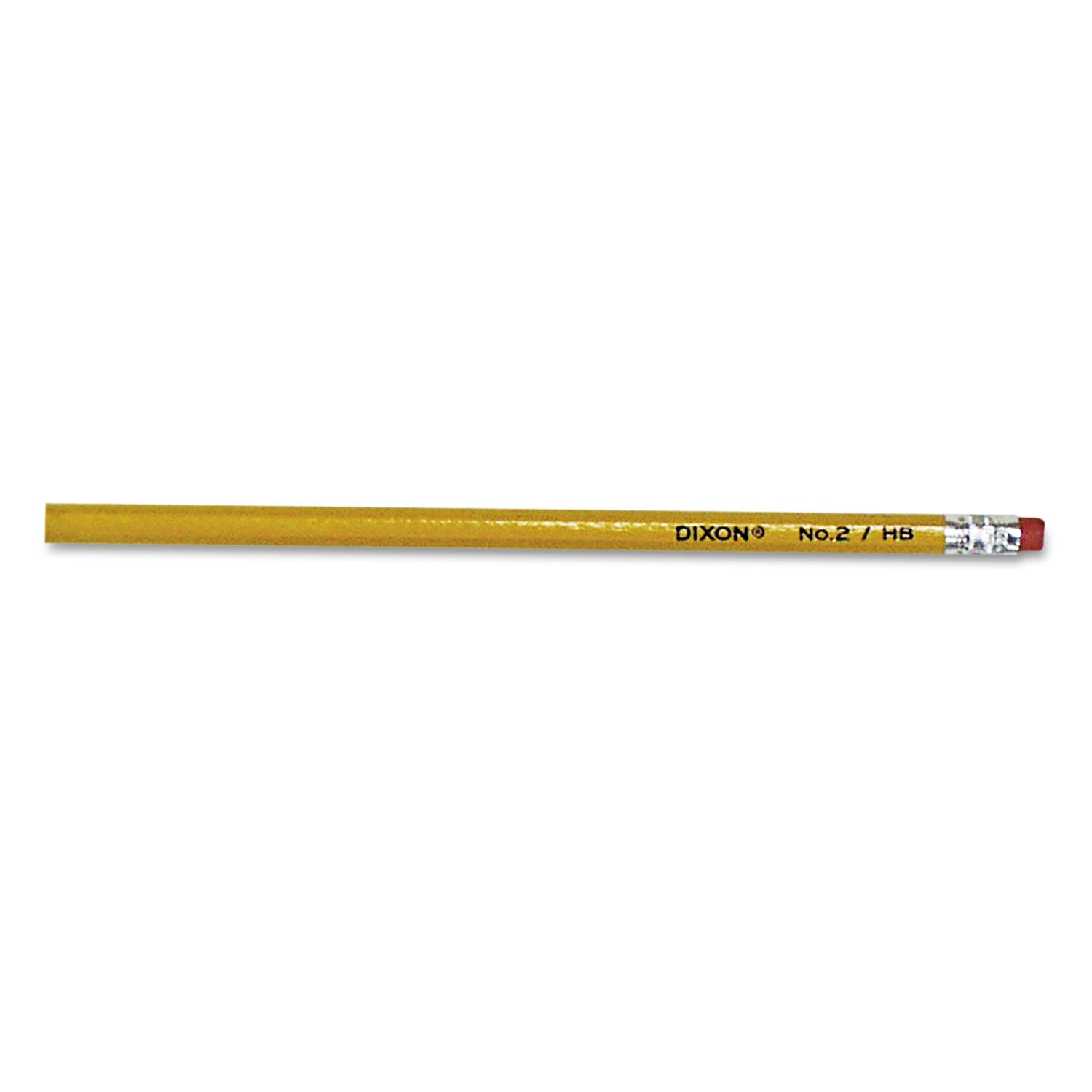 No. 2 Pencil Value Pack, HB (#2), Black Lead, Yellow Barrel, 144/Box -