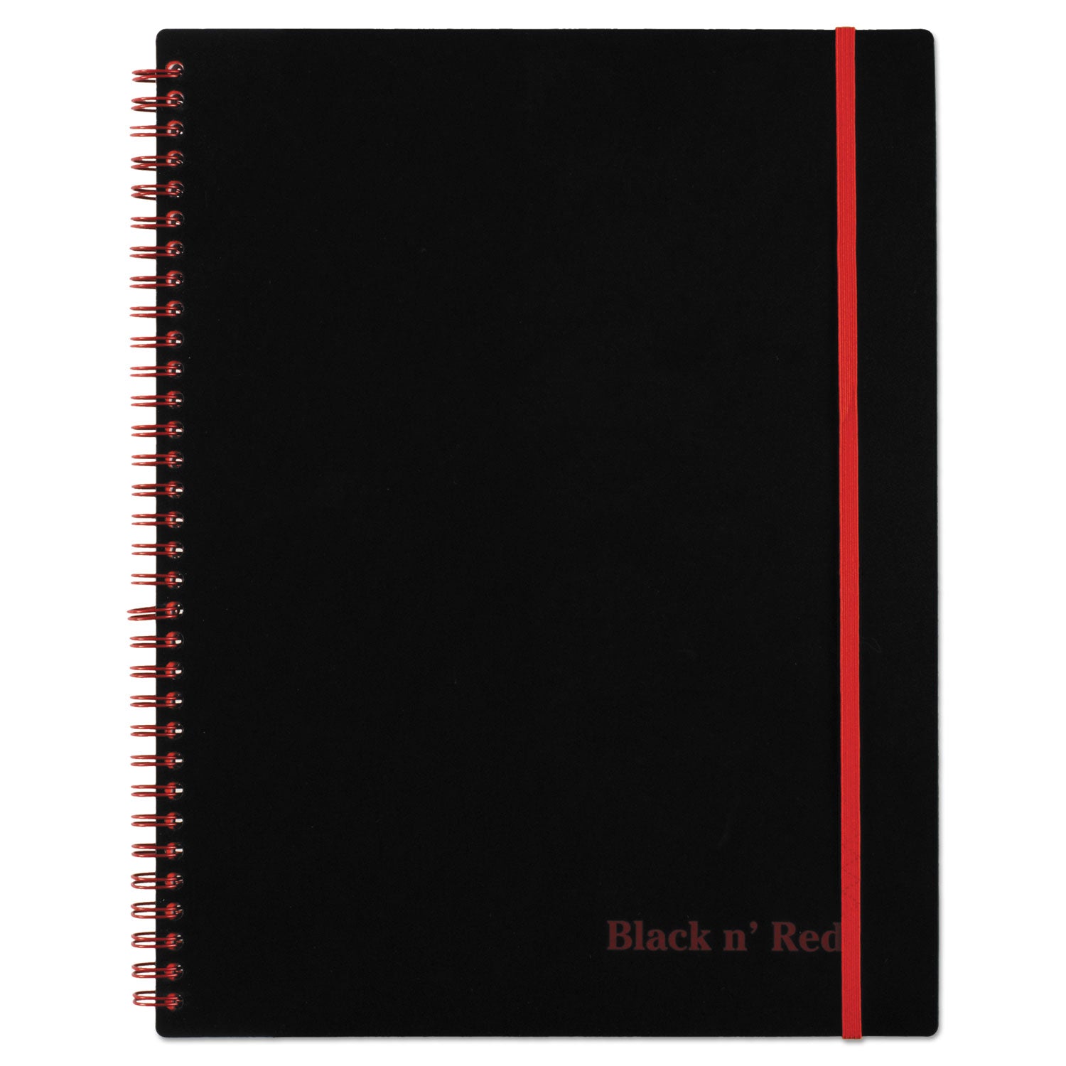 Flexible Cover Twinwire Notebooks, SCRIBZEE Compatible, 1-Subject, Wide/Legal Rule, Black Cover, (70) 11 x 8.5 Sheets -