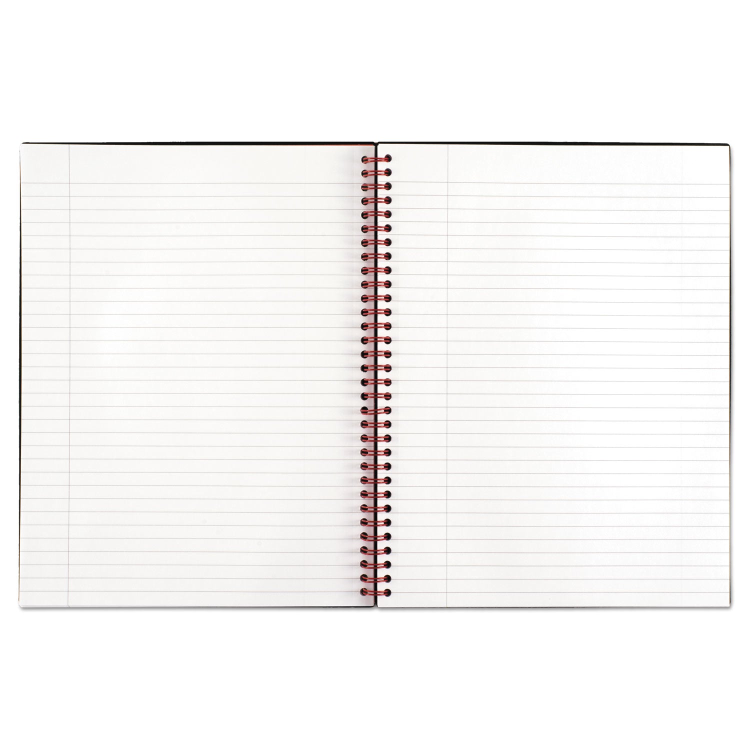 Flexible Cover Twinwire Notebooks, SCRIBZEE Compatible, 1-Subject, Wide/Legal Rule, Black Cover, (70) 11 x 8.5 Sheets -