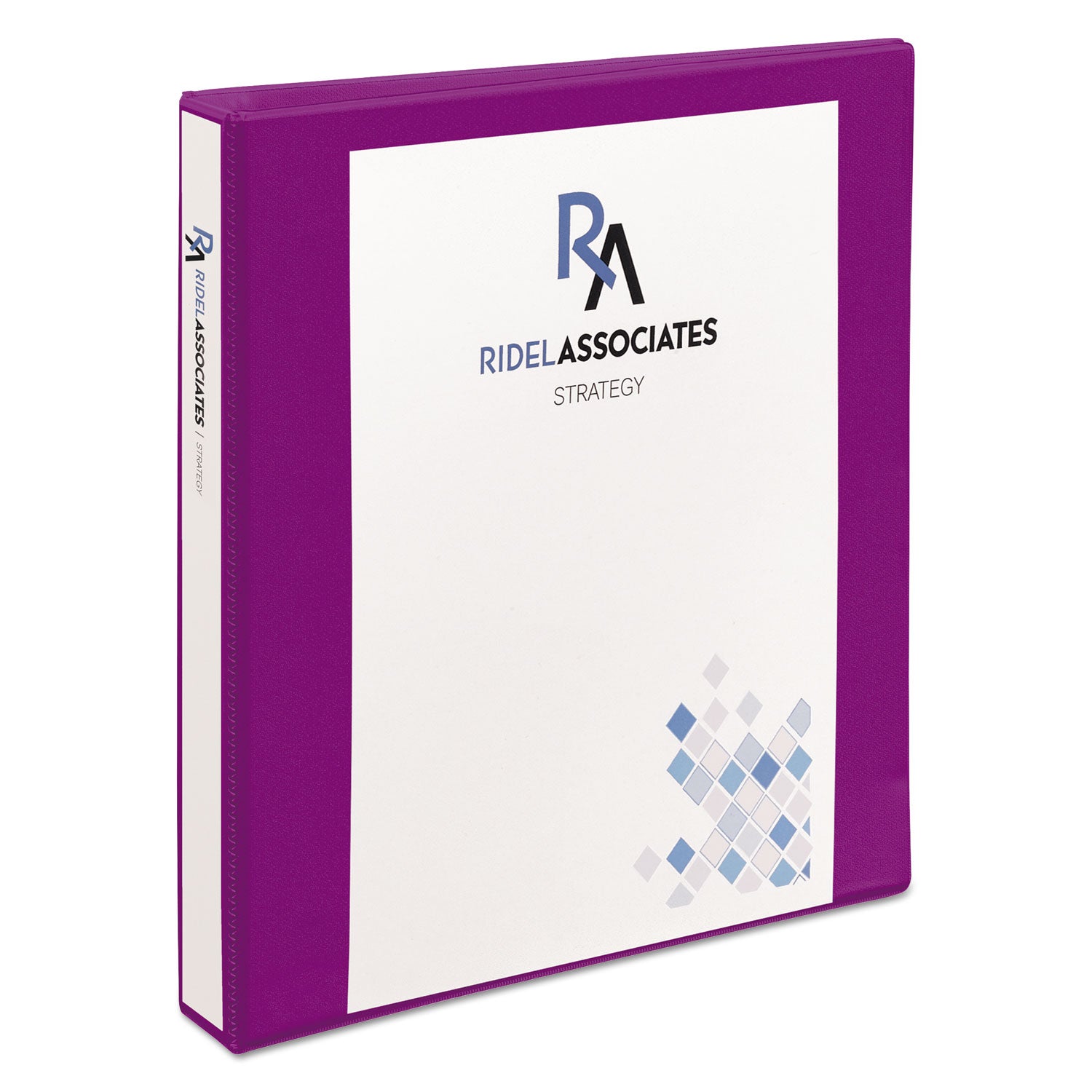 durable-view-binder-with-durahinge-and-slant-rings-3-rings-1-capacity-11-x-85-purple_ave17294 - 1