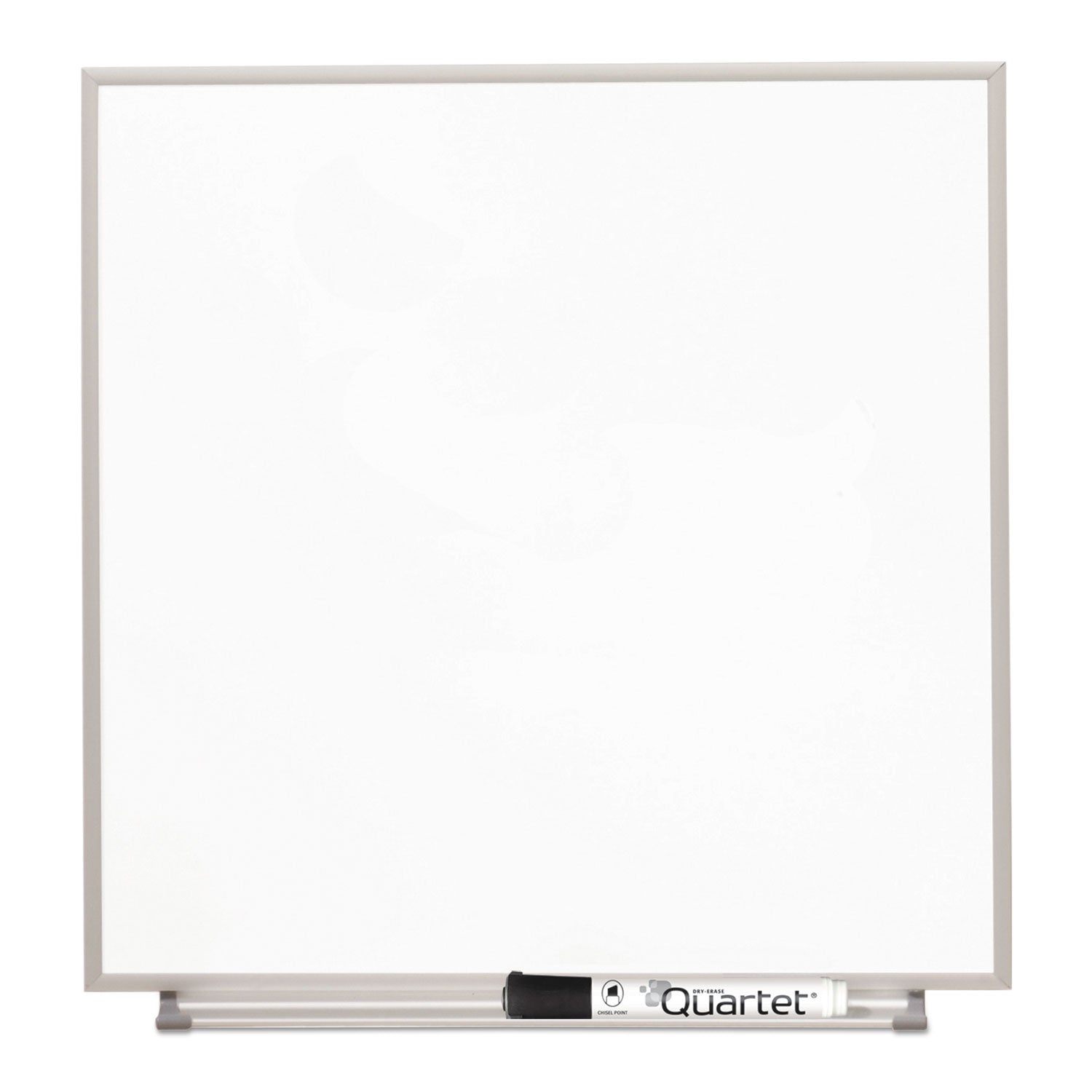 Matrix Magnetic Boards, 16 x 16, White Surface, Silver Aluminum Frame -