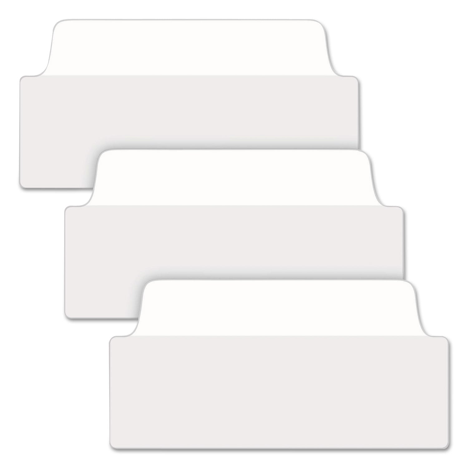 ultra-tabs-repositionable-tabs-wide-and-slim-3-x-15-1-3-cut-white-24-pack_ave74776 - 2
