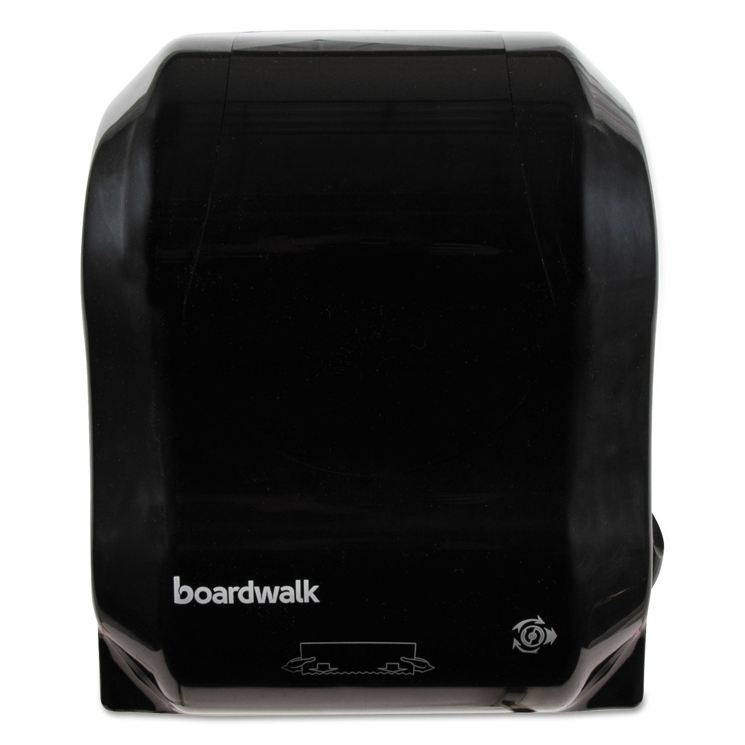 Hands Free Mechanical Towel Dispenser, 13.25 x 10.25 x 16.25, Black - 1