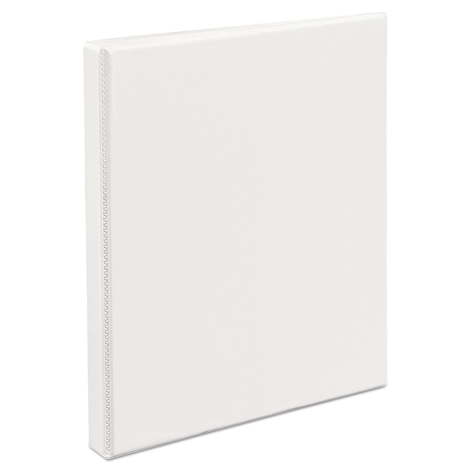 Heavy-Duty Non Stick View Binder with DuraHinge and Slant Rings, 3 Rings, 0.5" Capacity, 11 x 8.5, White, (5234) -
