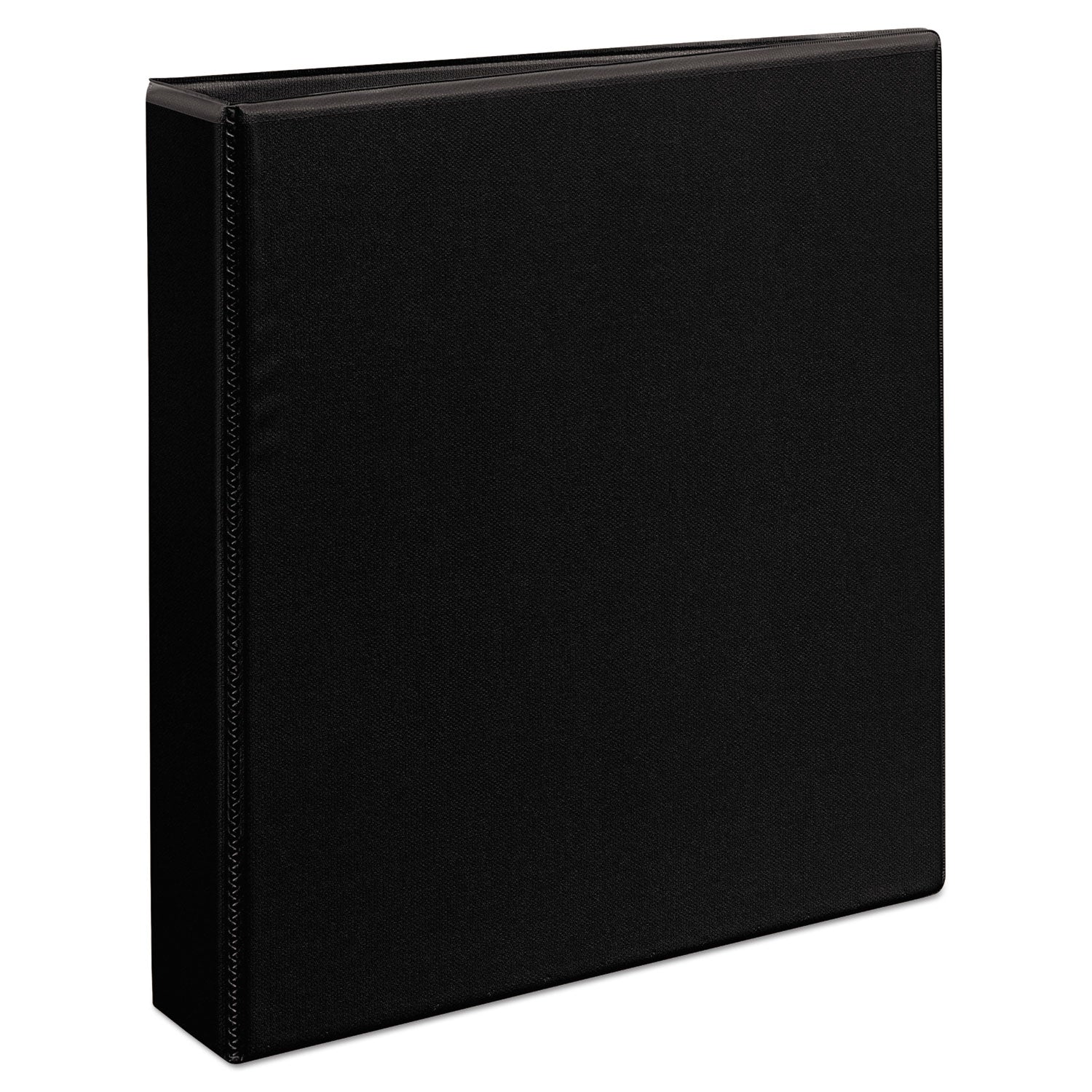 Heavy-Duty Non Stick View Binder with DuraHinge and Slant Rings, 3 Rings, 1.5" Capacity, 11 x 8.5, Black, (5400) -