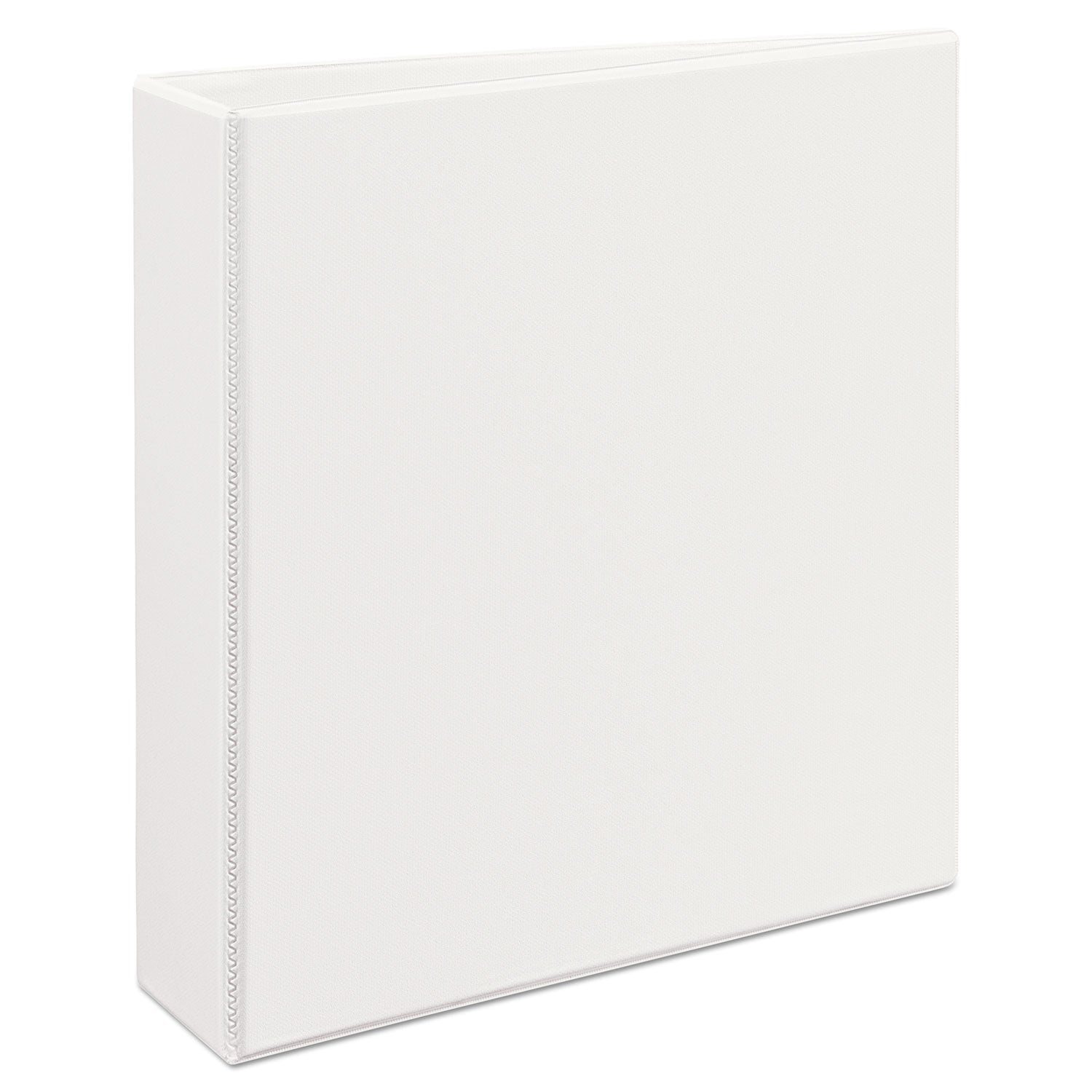Heavy-Duty View Binder with DuraHinge and One Touch EZD Rings, 3 Rings, 2" Capacity, 11 x 8.5, White -