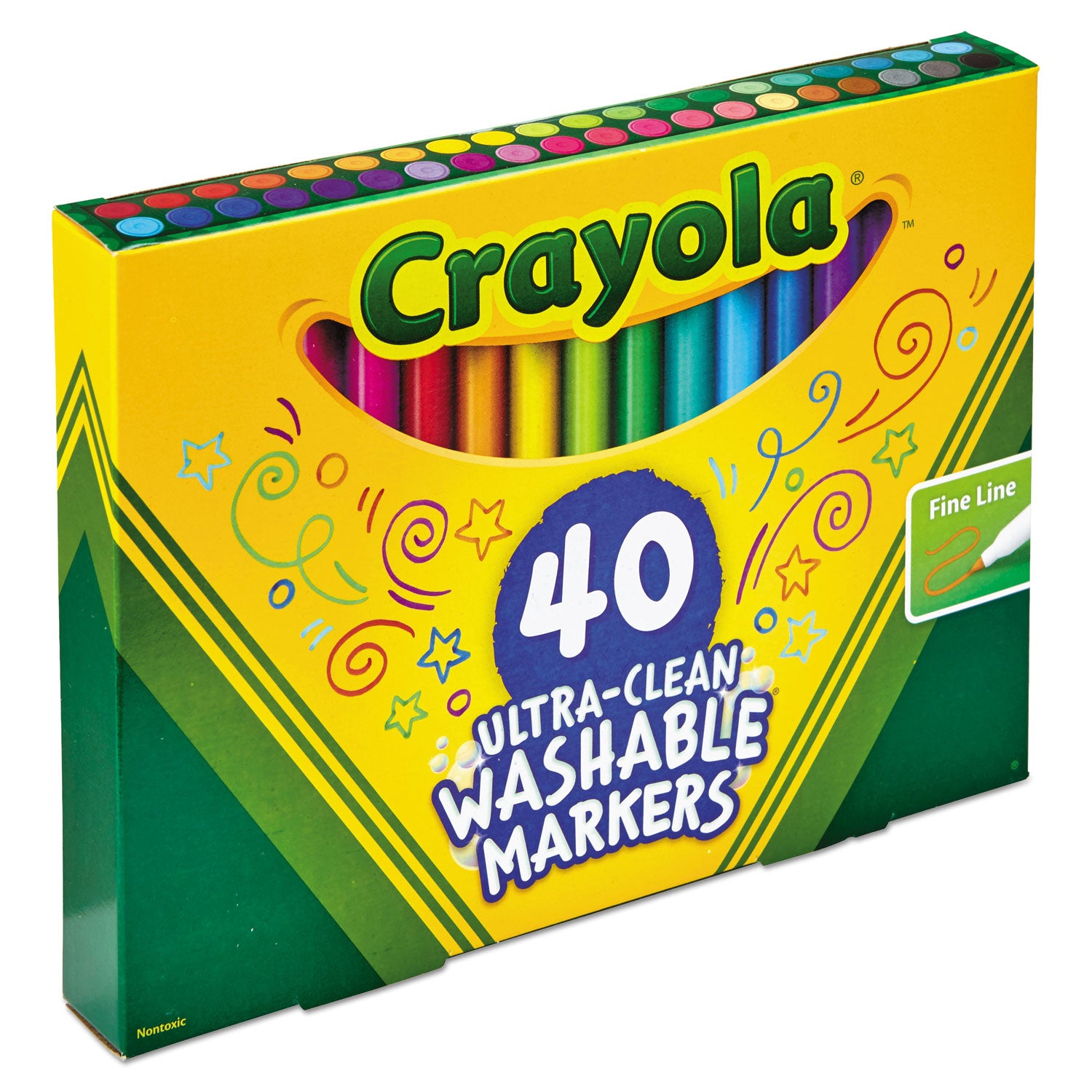 ultra-clean-washable-markers-fine-bullet-tip-assorted-colors-40-set_cyo587861 - 2