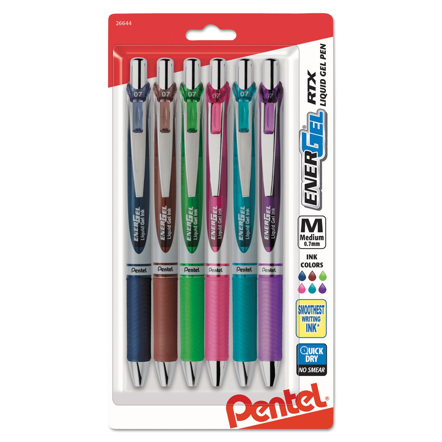 energel-rtx-gel-pen-retractable-medium-07-mm-assorted-ink-and-barrel-colors-6-pack_penbl77bp6m1 - 1