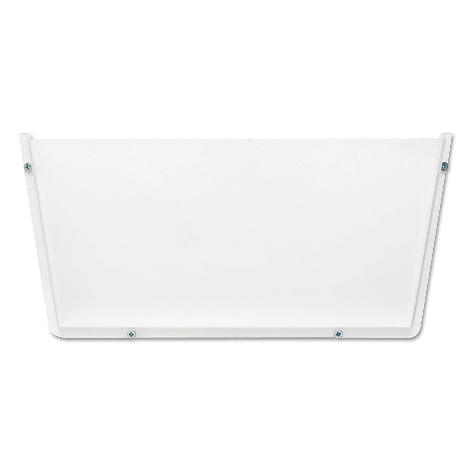 Unbreakable DocuPocket Wall File, Letter Size, 14.5" x 3" x 6.5", Clear -