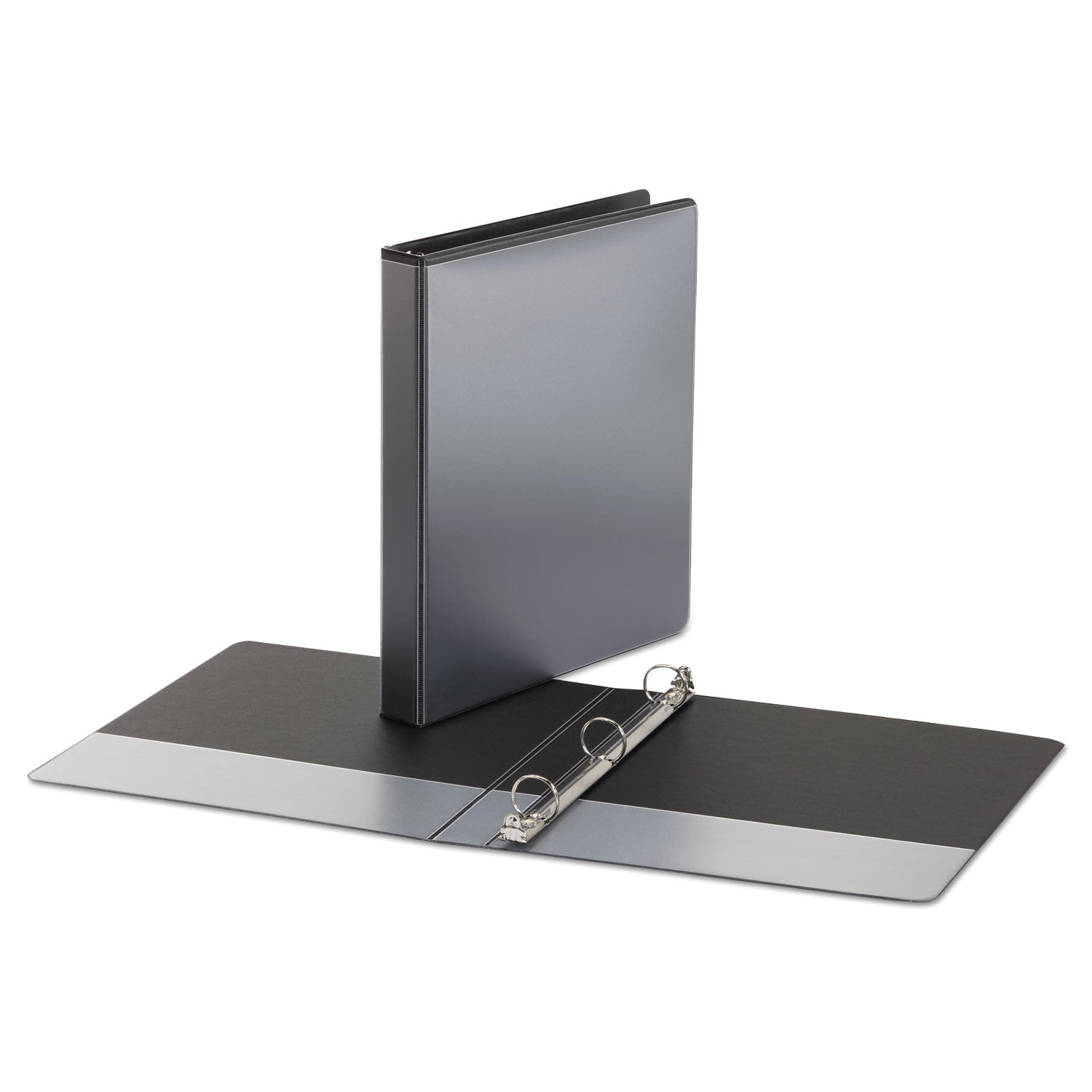 economy-round-ring-view-binder-3-rings-1-capacity-11-x-85-black_off80961 - 2