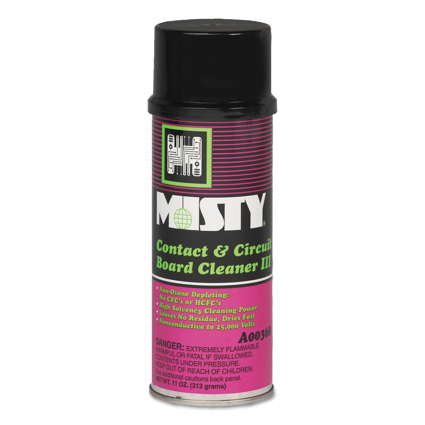 Contact and Circuit Board Cleaner III, 16 oz Aerosol Spray, 12/Carton - 2