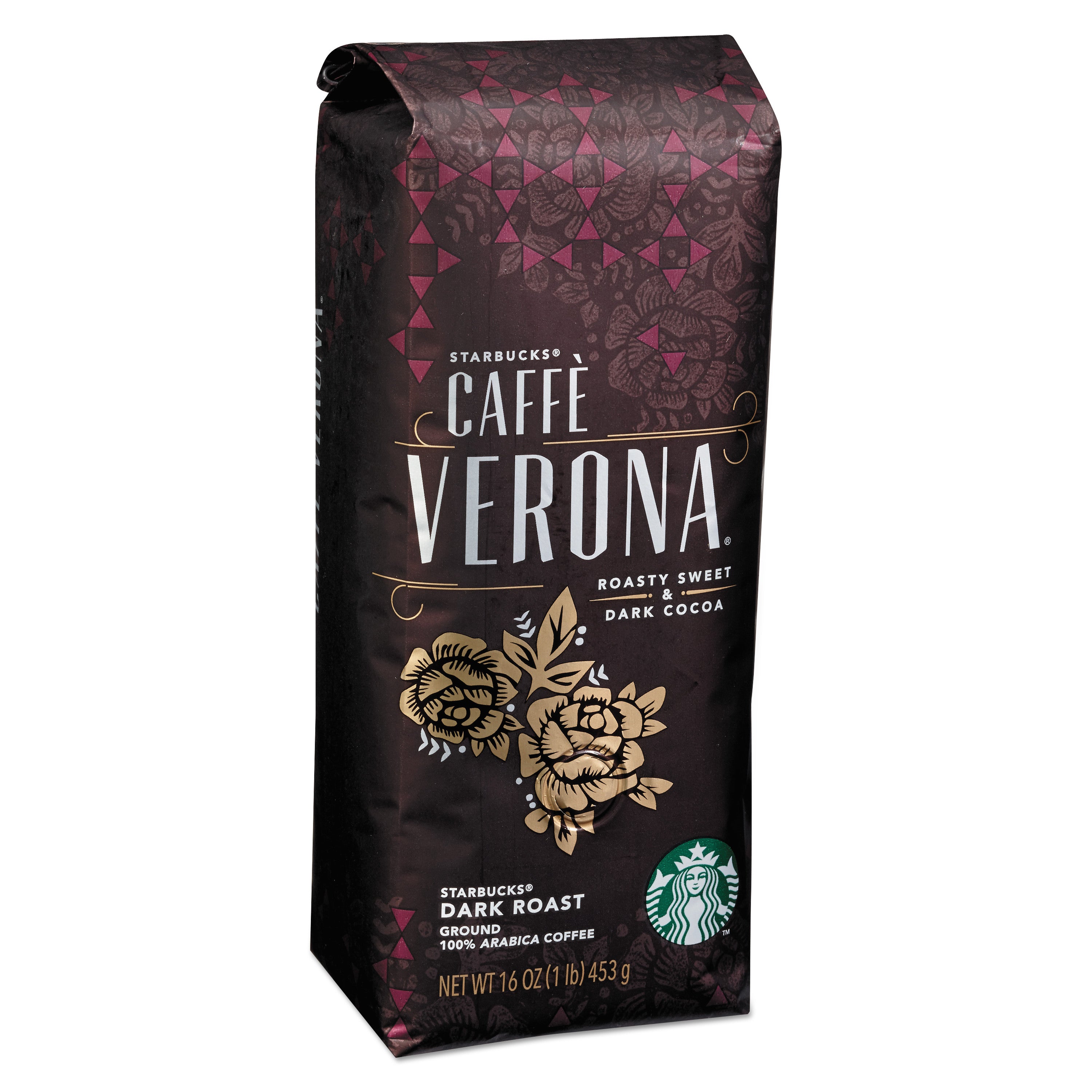 Coffee, Caffe Verona, Ground, 1lb Bag -