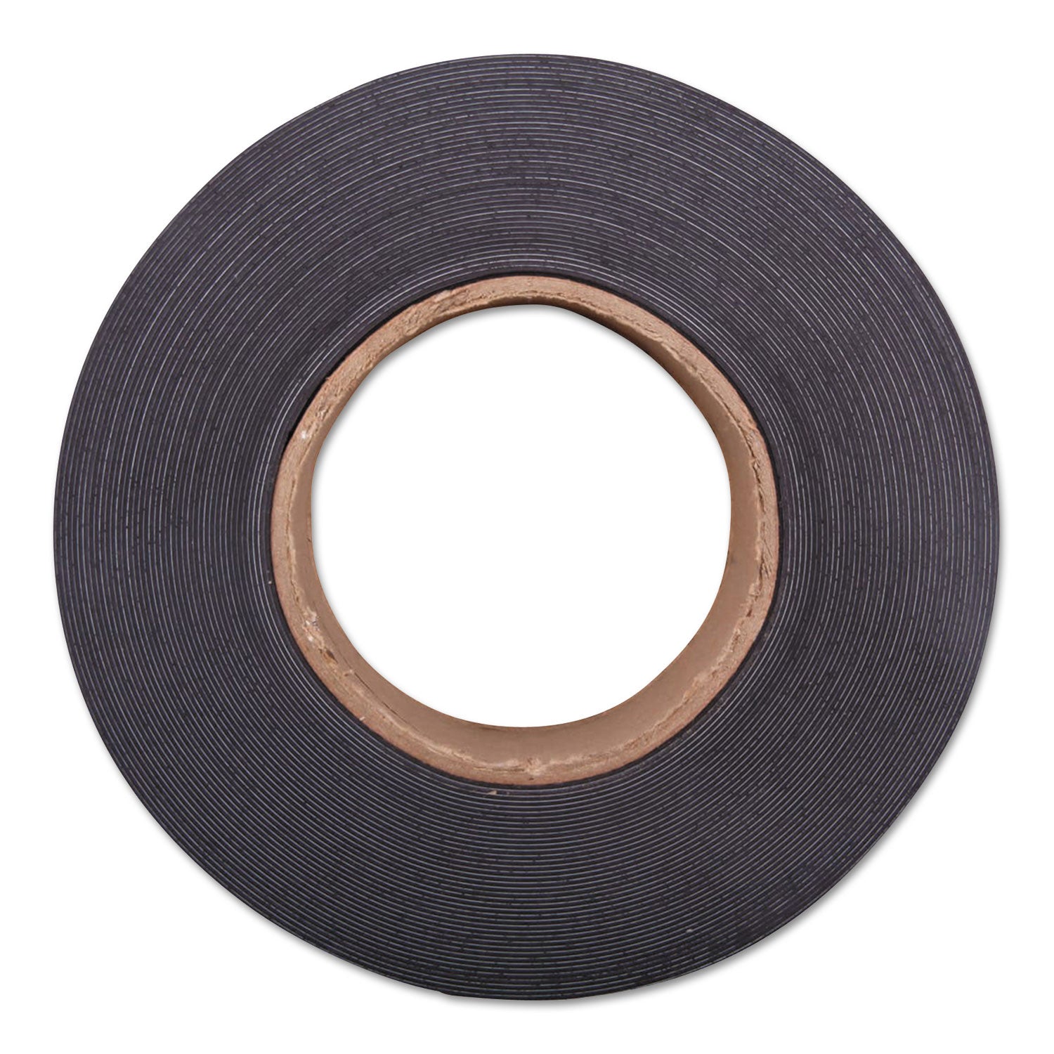 Dry Erase Magnetic Label Tape, 1" x 50 ft, White -