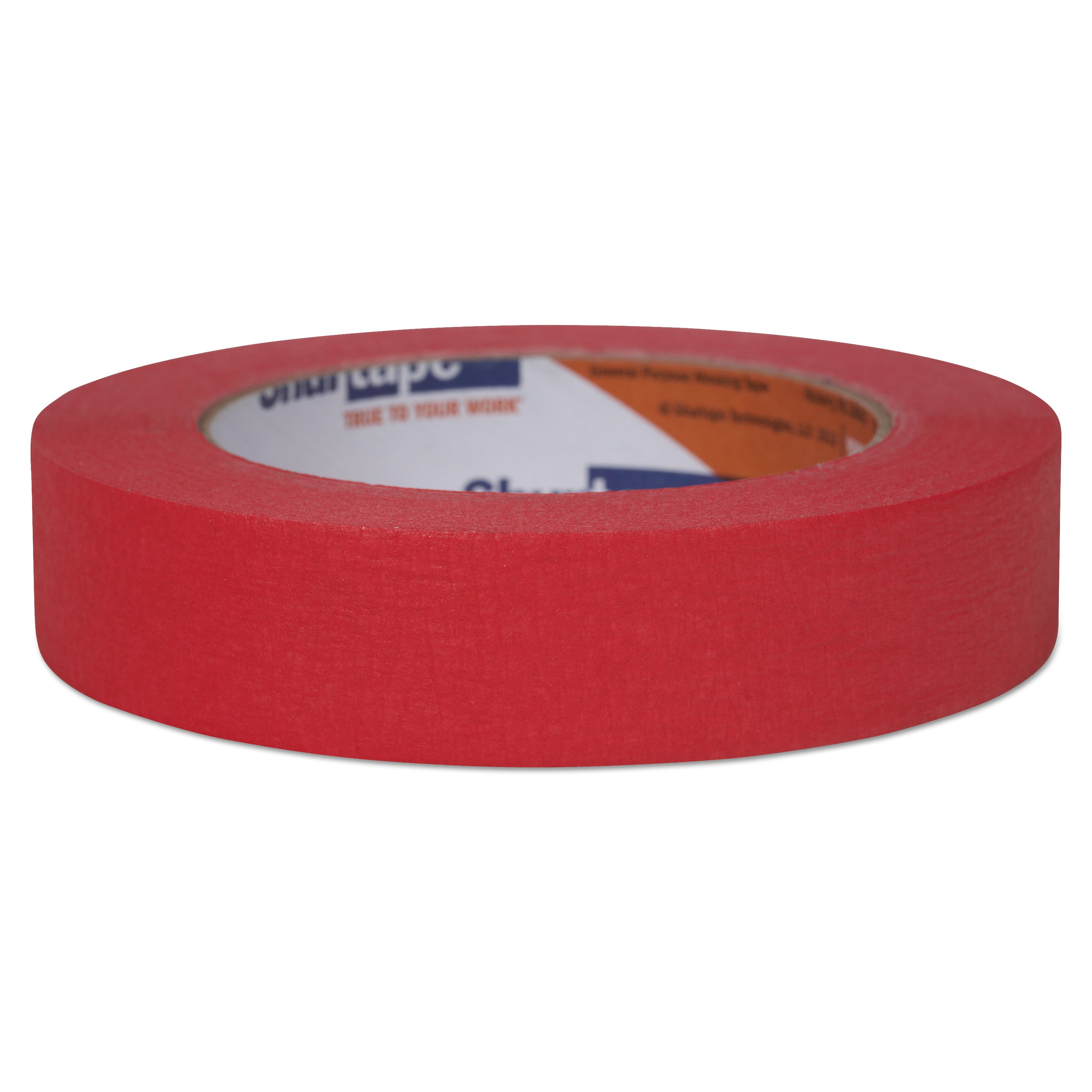 Color Masking Tape, 3" Core, 0.94" x 60 yds, Red -