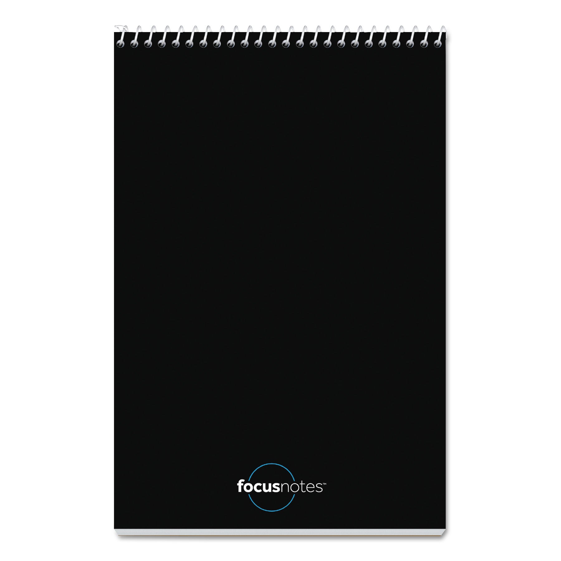 FocusNotes Steno Pad, Pitman Rule, Blue Cover, 80 White 6 x 9 Sheets -