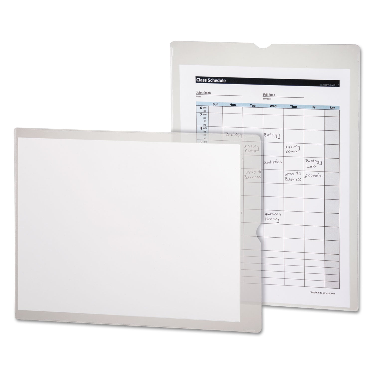utili-jac-heavy-duty-clear-plastic-envelopes-9-x-12-50-box_oxf65012 - 2