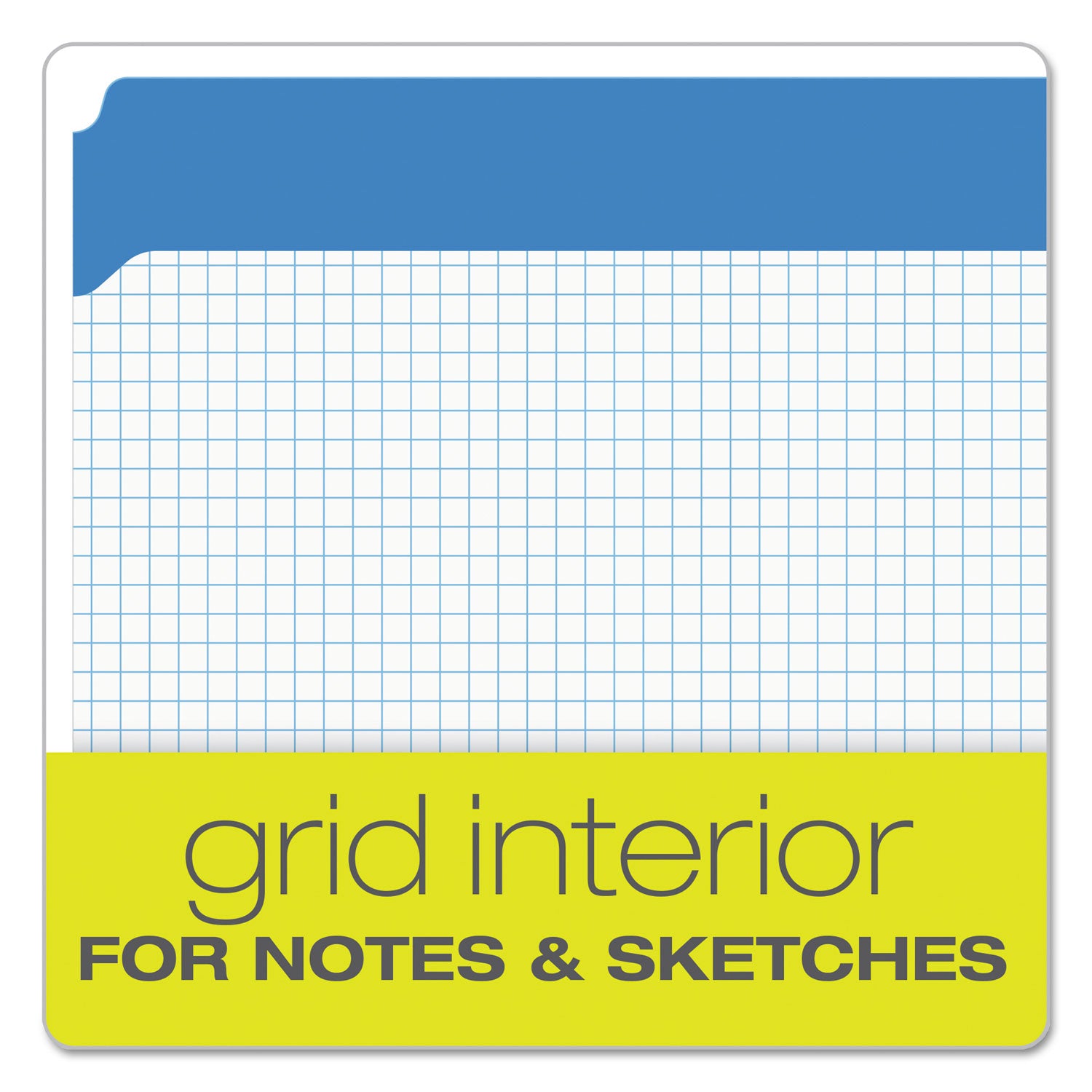 Double-Ply Reinforced Top Tab Colored File Folders, Straight Tabs, Letter Size, 0.75" Expansion, Blue, 100/Box -