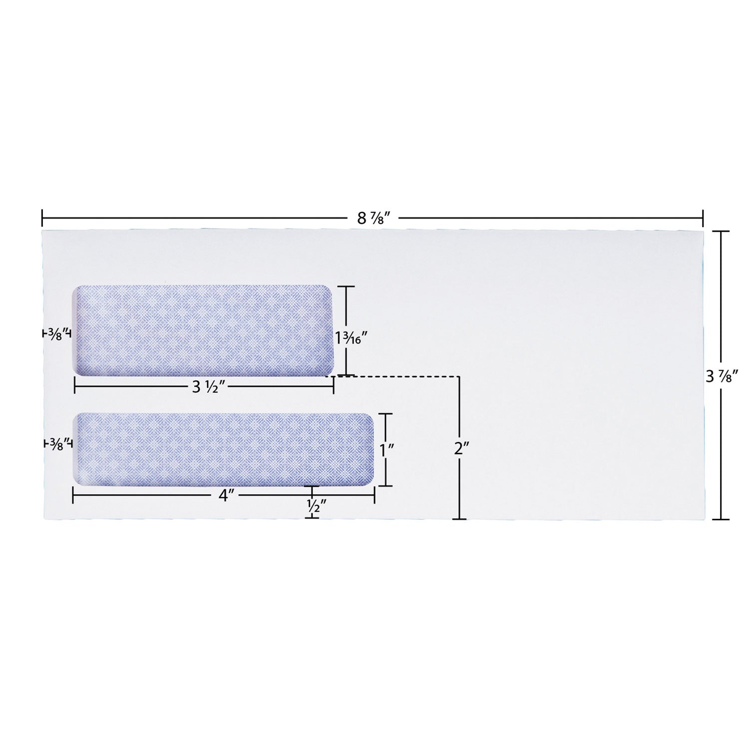 Reveal-N-Seal Envelope, #9, Commercial Flap, Self-Adhesive Closure, 3.88 x 8.88, White, 500/Box -