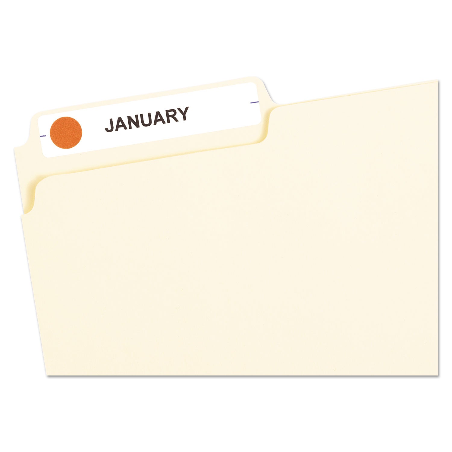 Handwrite Only Self-Adhesive Removable Round Color-Coding Labels, 0.5" dia, Neon Red, 60/Sheet, 14 Sheets/Pack, (5051) -