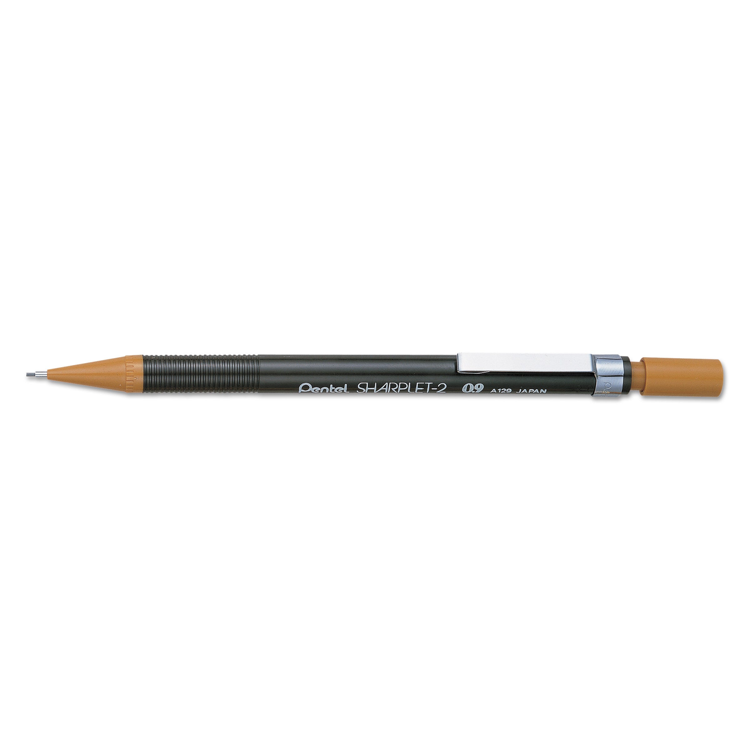 Sharplet-2 Mechanical Pencil, 0.9 mm, HB (#2), Black Lead, Brown Barrel -