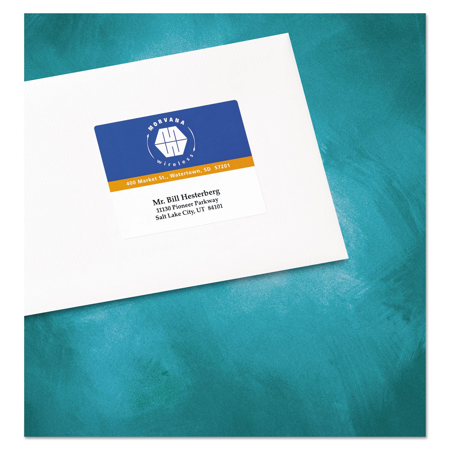 Vibrant Laser Color-Print Labels w/ Sure Feed, 3 x 3.75, White, 150/PK -