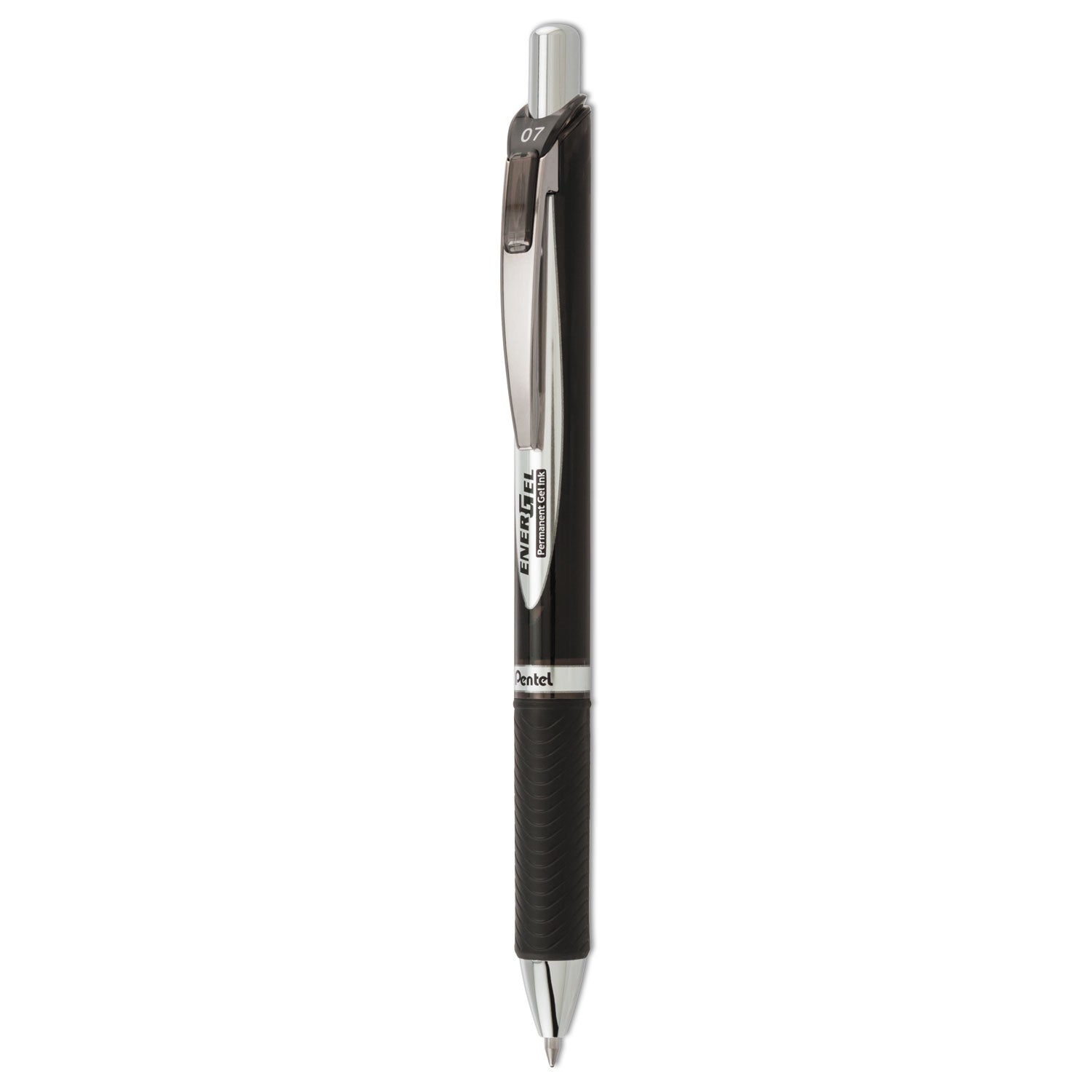 energel-pro-permanent-ink-hybrid-gel-pen-retractable-medium-07-mm-black-ink-black-barrel_penblp77a - 1