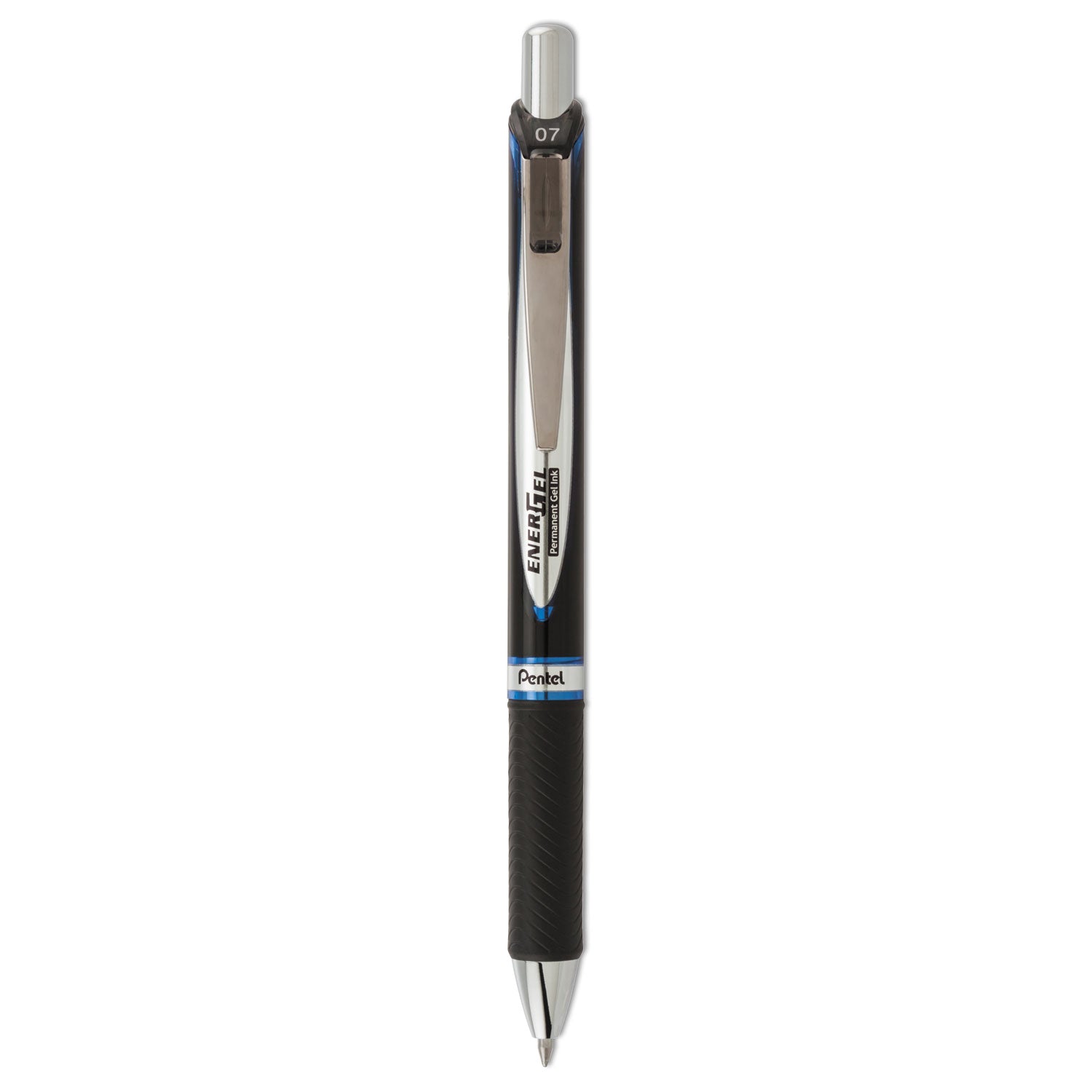 energel-pro-permanent-ink-hybrid-gel-pen-retractable-medium-07-mm-blue-ink-black-barrel_penblp77c - 1
