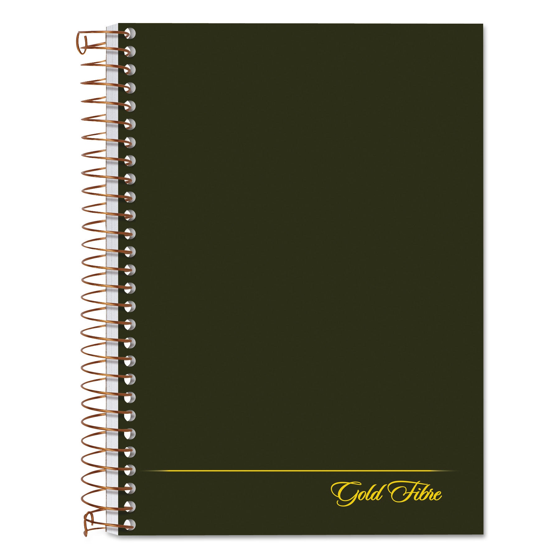Gold Fibre Personal Notebooks, 1-Subject, Medium/College Rule, Classic Green Cover, (100) 7 x 5 Sheets -