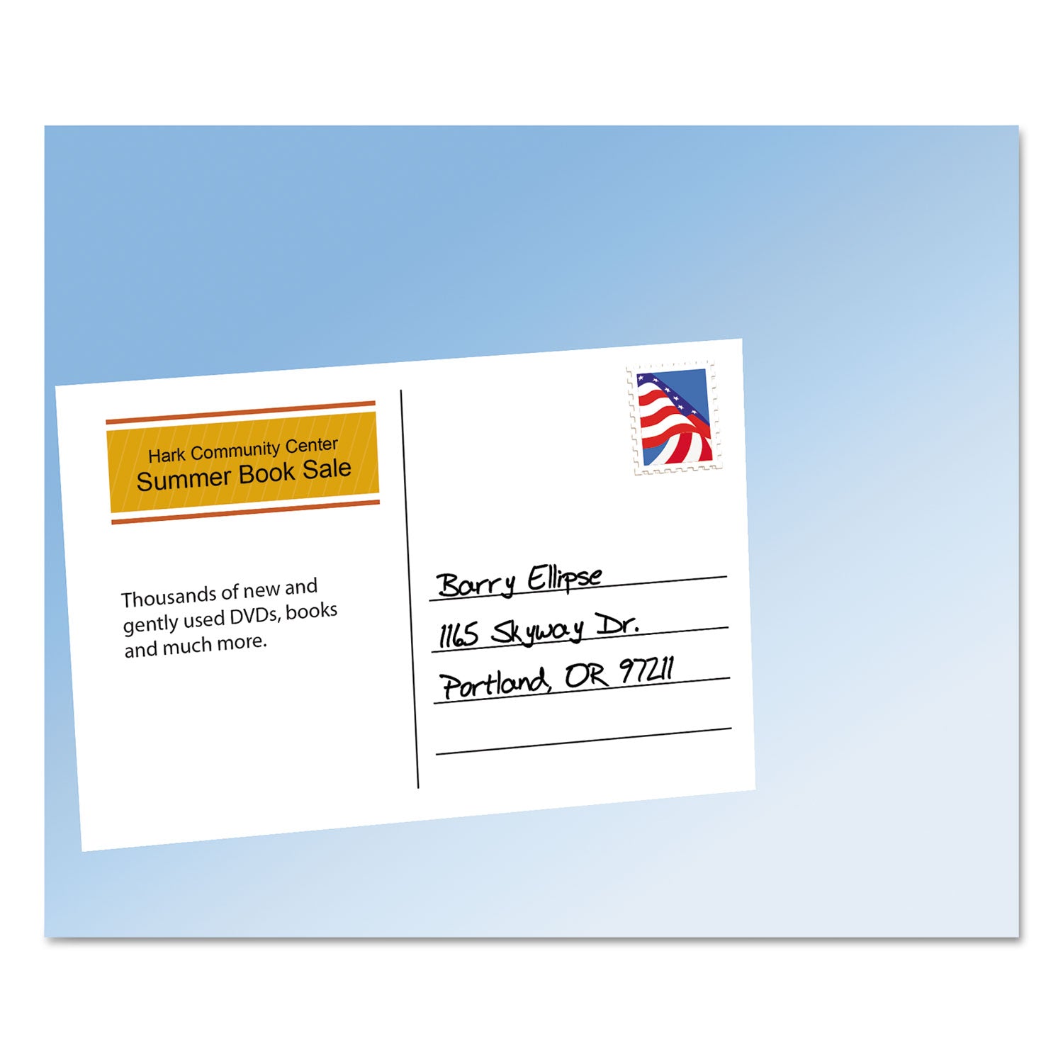 Printable Postcards, Laser, 80 lb, 4 x 6, Uncoated White, 100 Cards, 2/Cards/Sheet, 50 Sheets/Box -