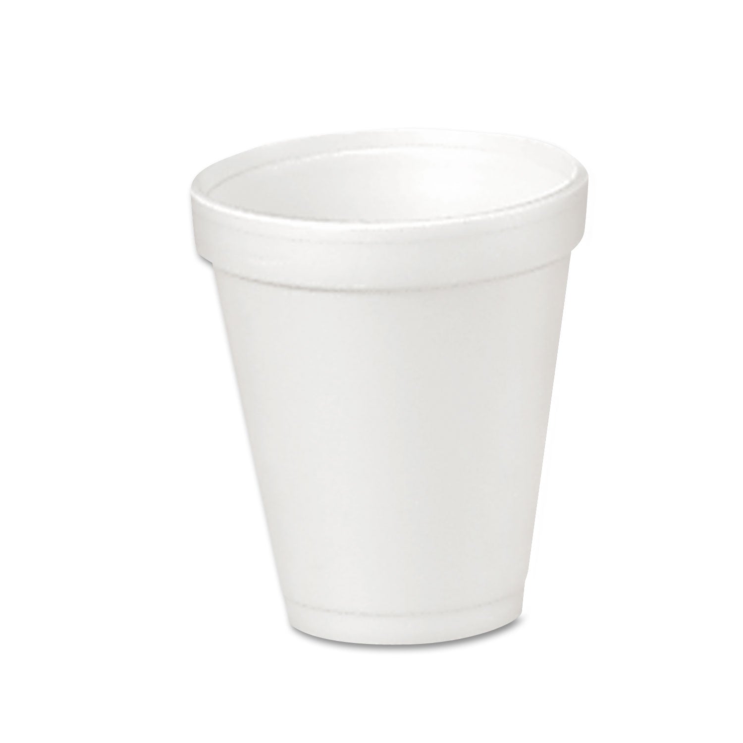 Foam Drink Cups, 4 oz, 50/Bag, 20 Bags/Carton -