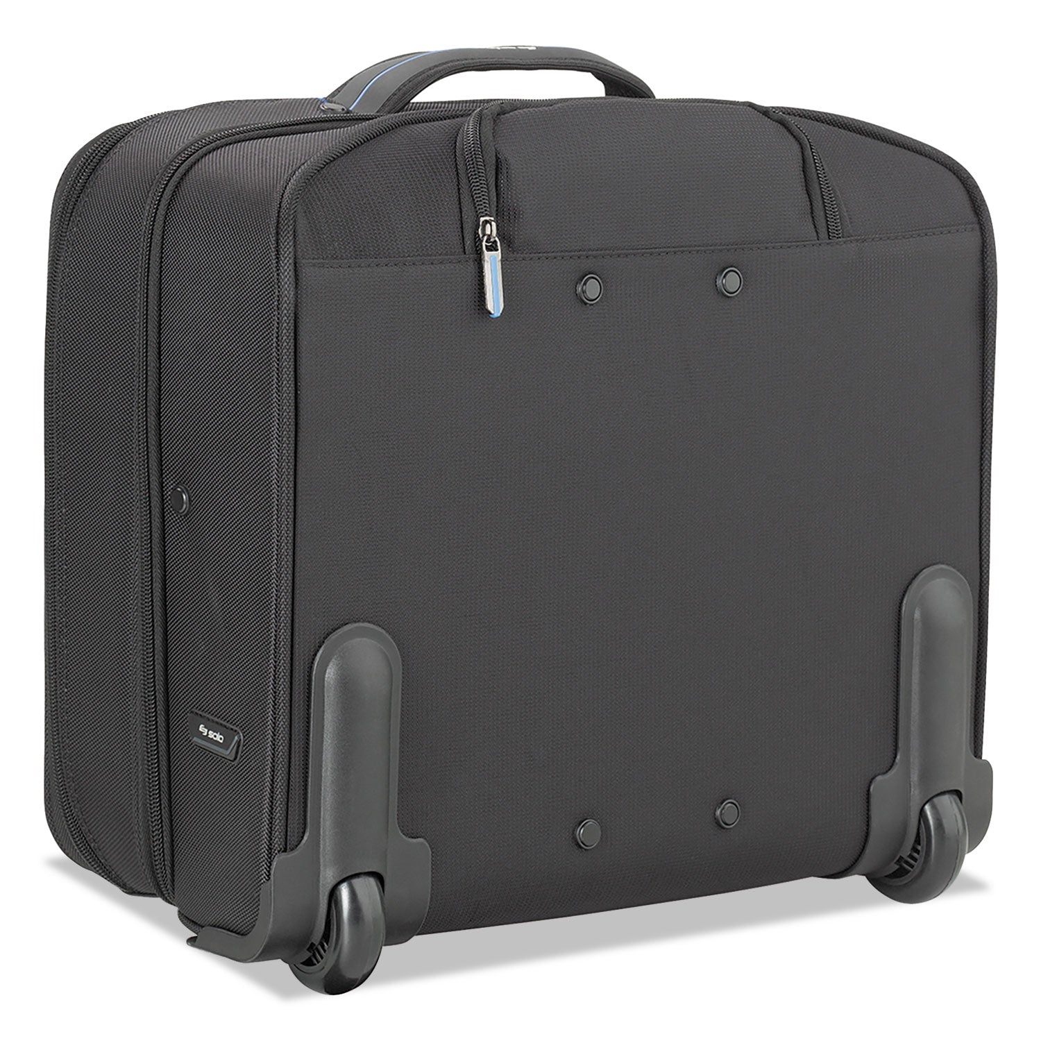 Active Rolling Overnighter Case, Fits Devices Up to 16", Polyester, 7.75 x 14.5 x 14.5, Black -