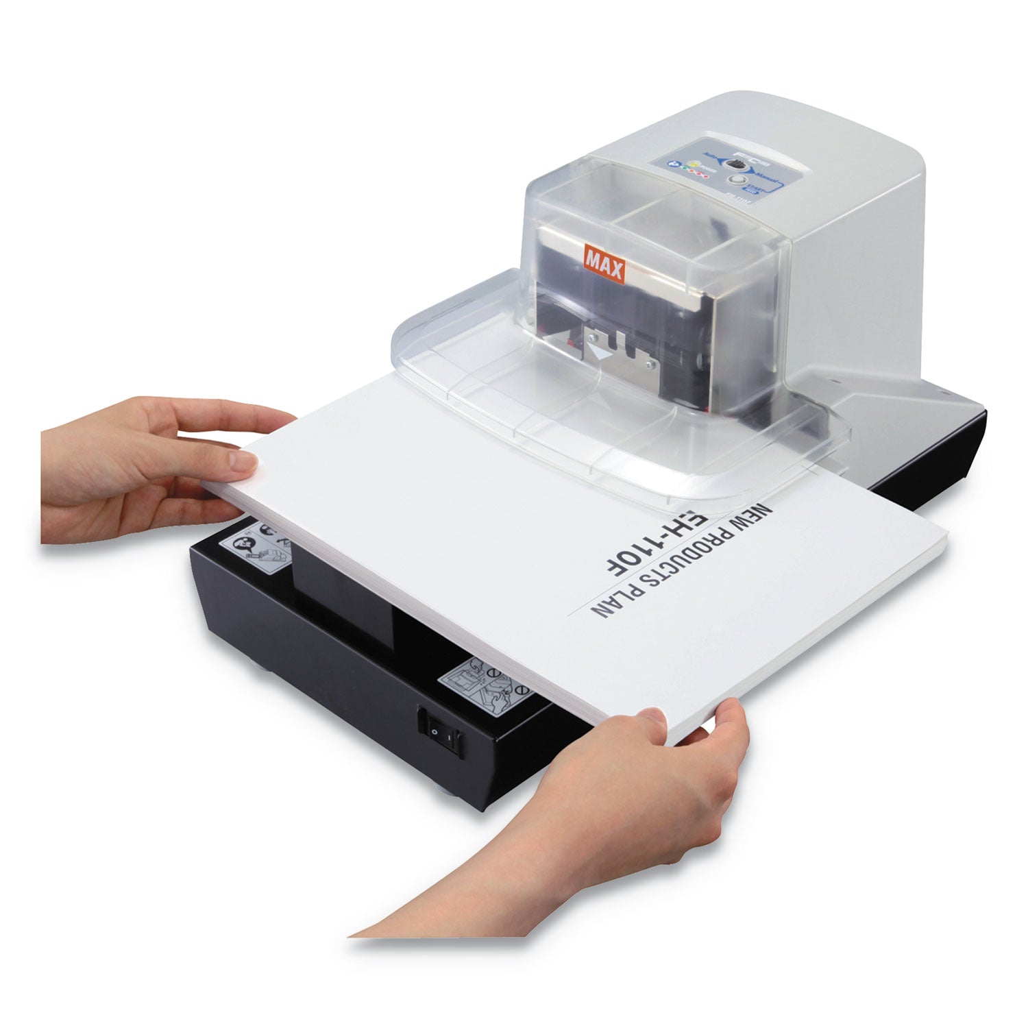 eh-110f-professional-heavy-duty-flat-clinch-stapler-100-sheet-capacity-gray_mxbeh110f - 2