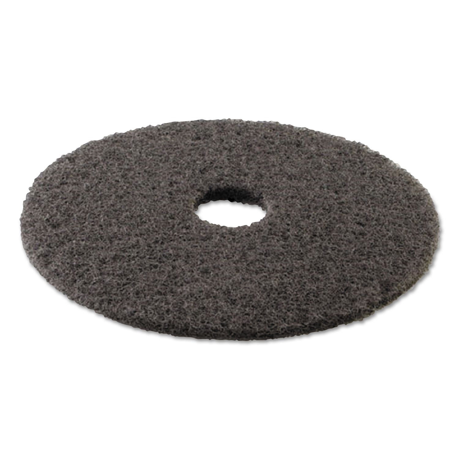 High Performance Stripping Floor Pads, 19" Diameter, Black, 5/Carton - 2