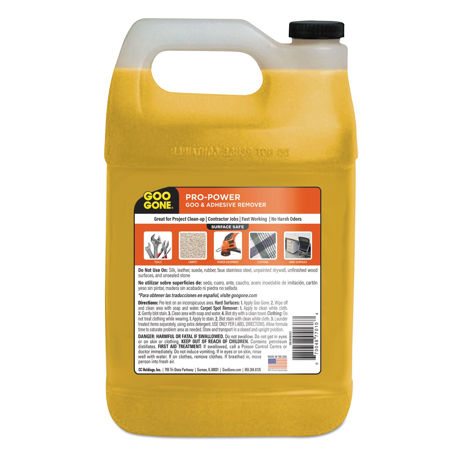 pro-power-cleaner-citrus-scent-1-gal-bottle-4-carton_wmn2085ct - 2