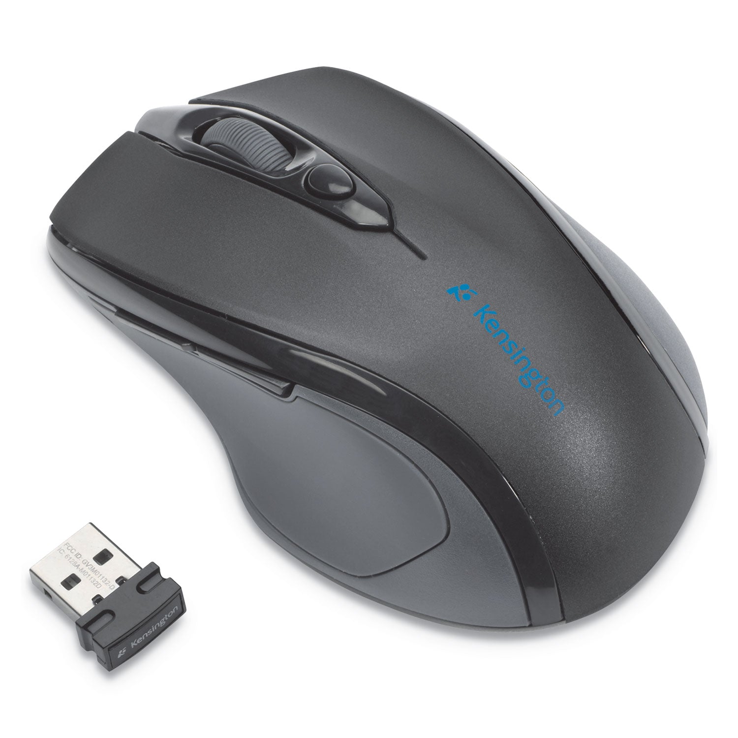 Pro Fit Mid-Size Wireless Mouse, 2.4 GHz Frequency/30 ft Wireless Range, Right Hand Use, Black -