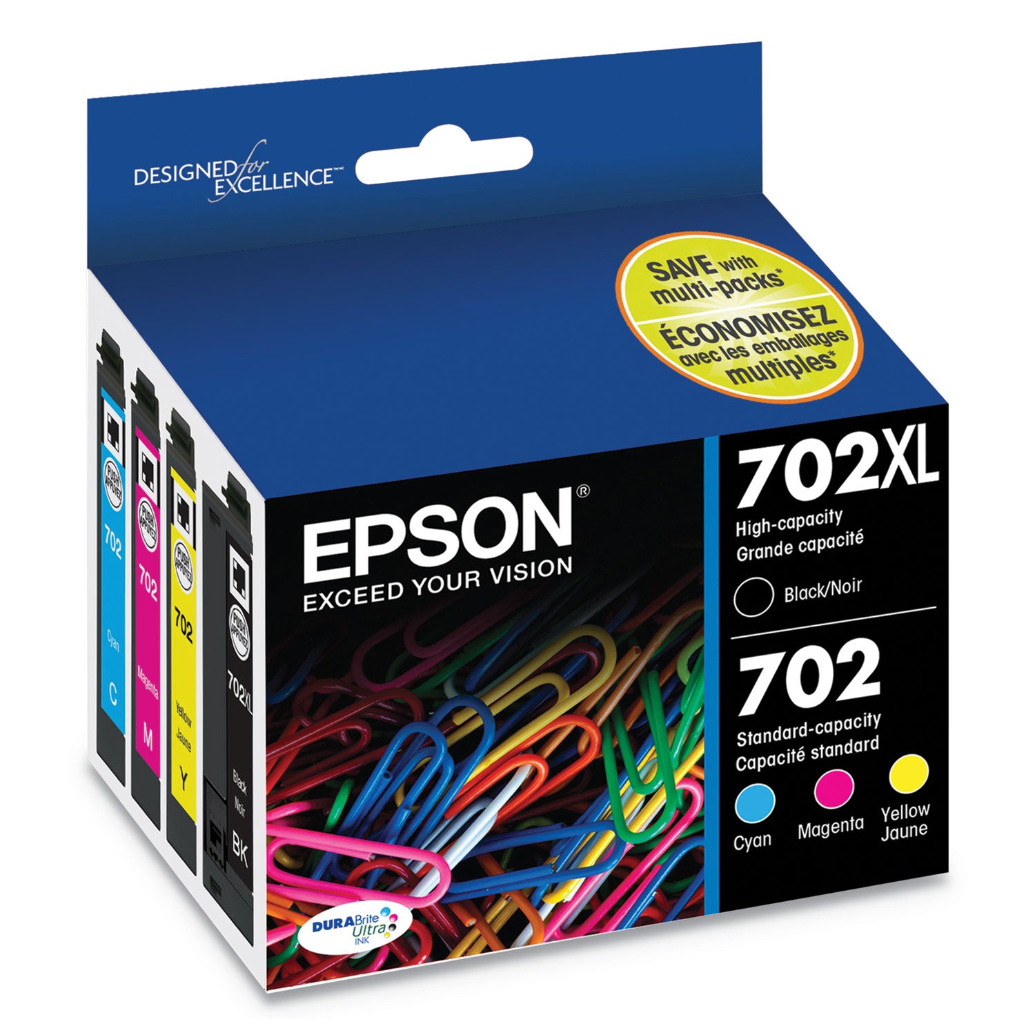 t702xl-bcs-702xl-durabrite-ultra-high-yield-ink-950-1100-page-yield-black-cyan-magenta-yellow_epst702xlbcs - 2