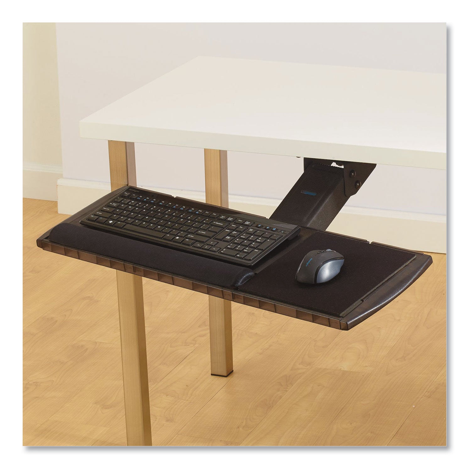 Adjustable Keyboard Platform with SmartFit System, 21.25w x 10d, Black -