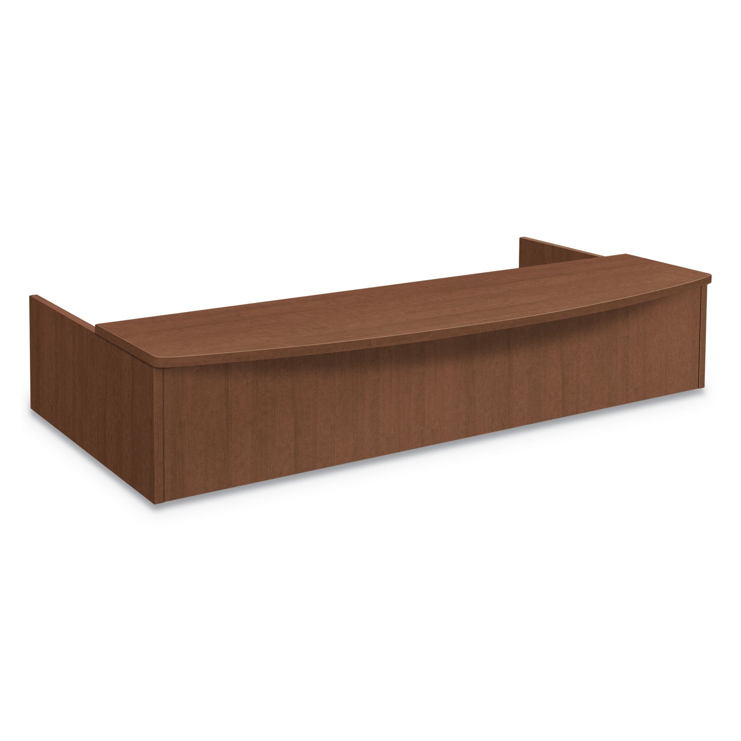 foundation-reception-station-with-bow-front-72-x-36-x-1425-shaker-cherry_honlmrecpf - 1