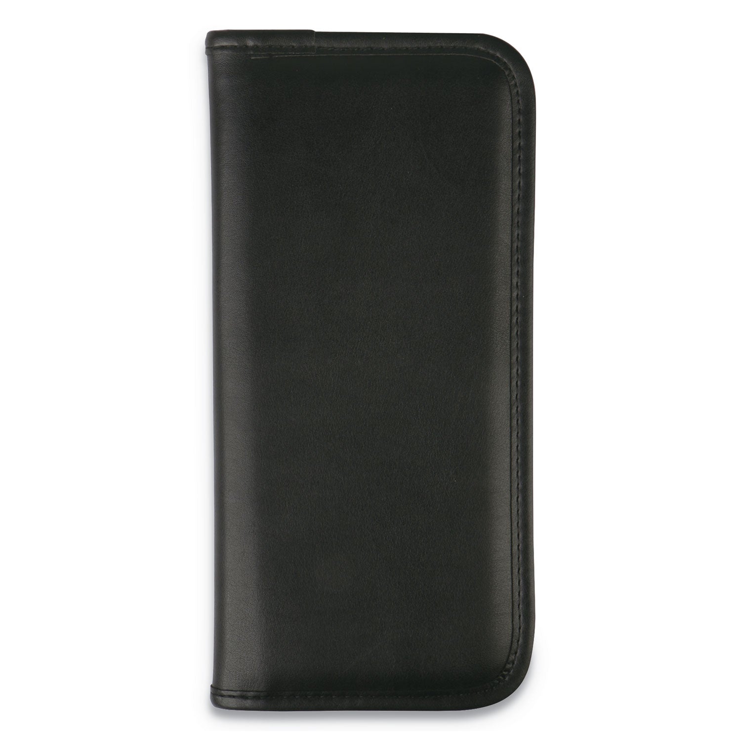 business-card-holder-holds-160-35-x-2-cards-475-x-1013-vinyl-black_unv26850 - 2