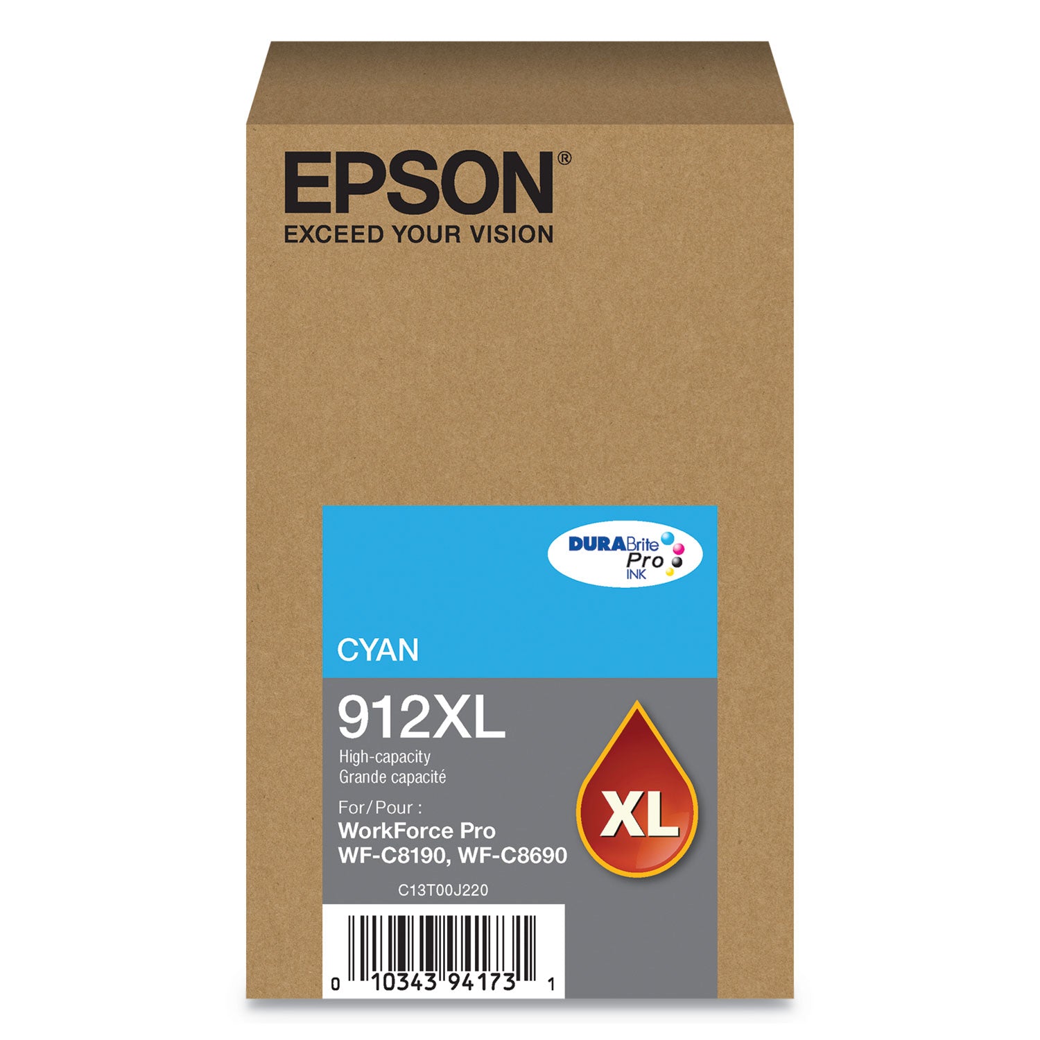t912xl220-912xl-durabrite-pro-high-yield-ink-4600-page-yield-cyan_epst912xl220 - 1