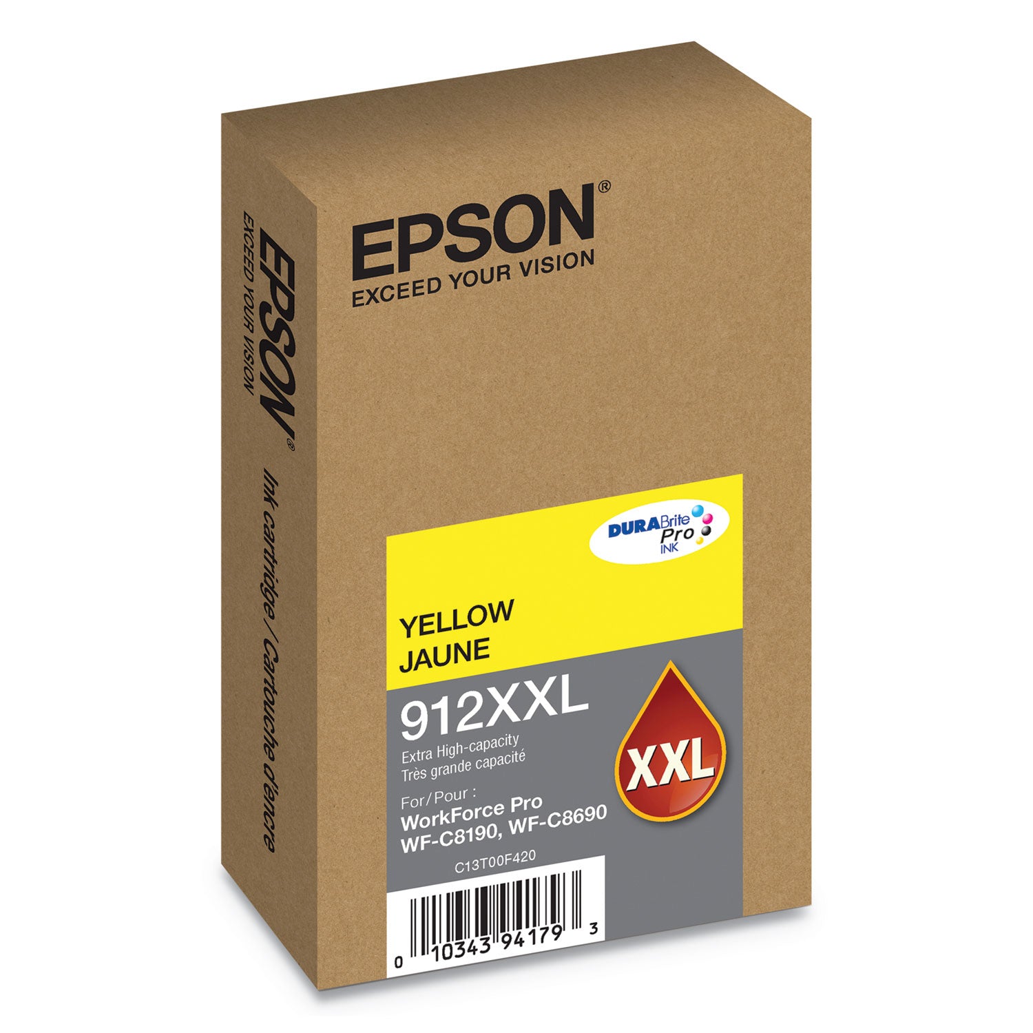 t912xxl420-912xxl-durabrite-pro-extra-high-yield-ink-8000-page-yield-yellow_epst912xxl420 - 2