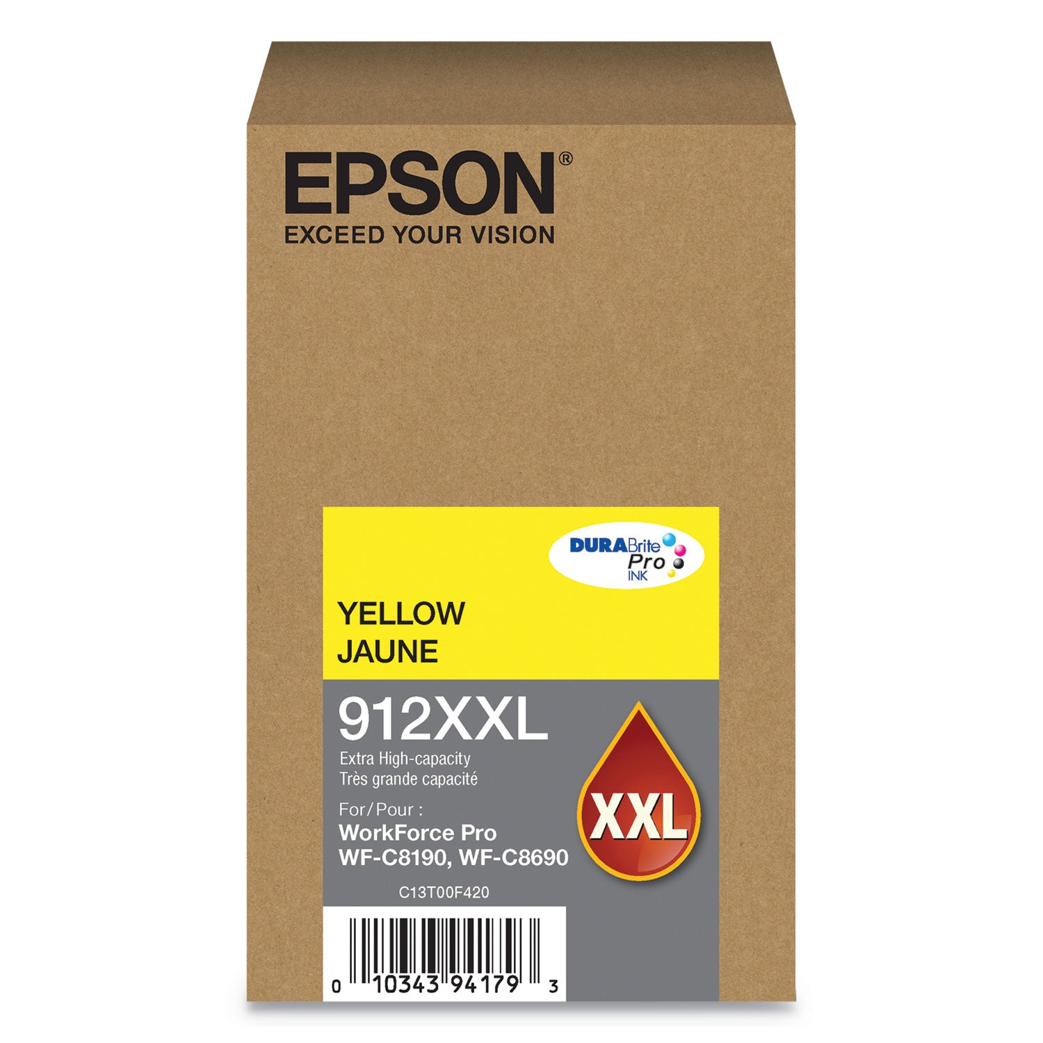 t912xxl420-912xxl-durabrite-pro-extra-high-yield-ink-8000-page-yield-yellow_epst912xxl420 - 1