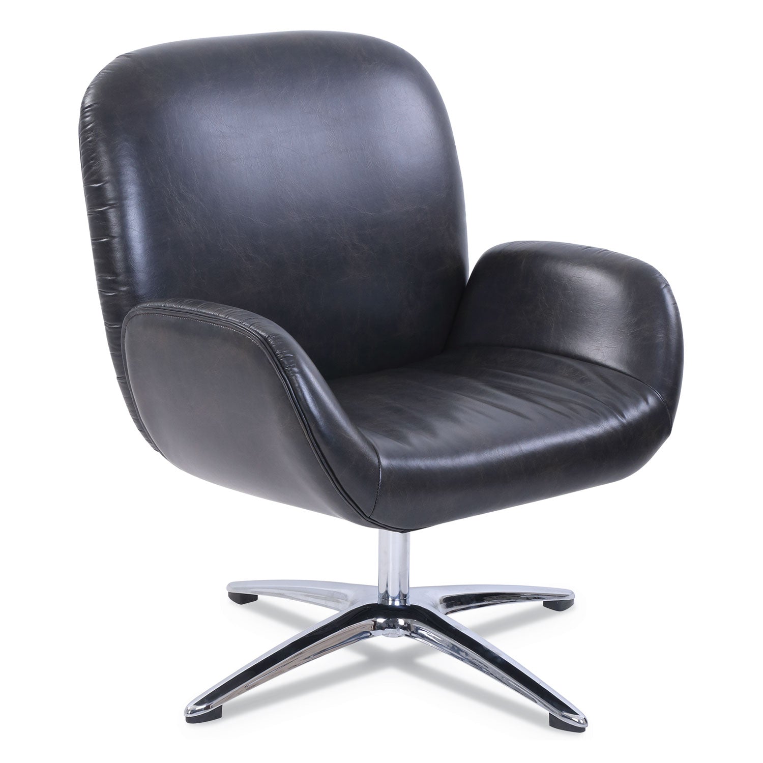 tavern-collection-lounge-chair-3125-x-2925-x-3725-distressed-brown-seat-distressed-brown-back-chrome-silver-base_srj49688 - 1