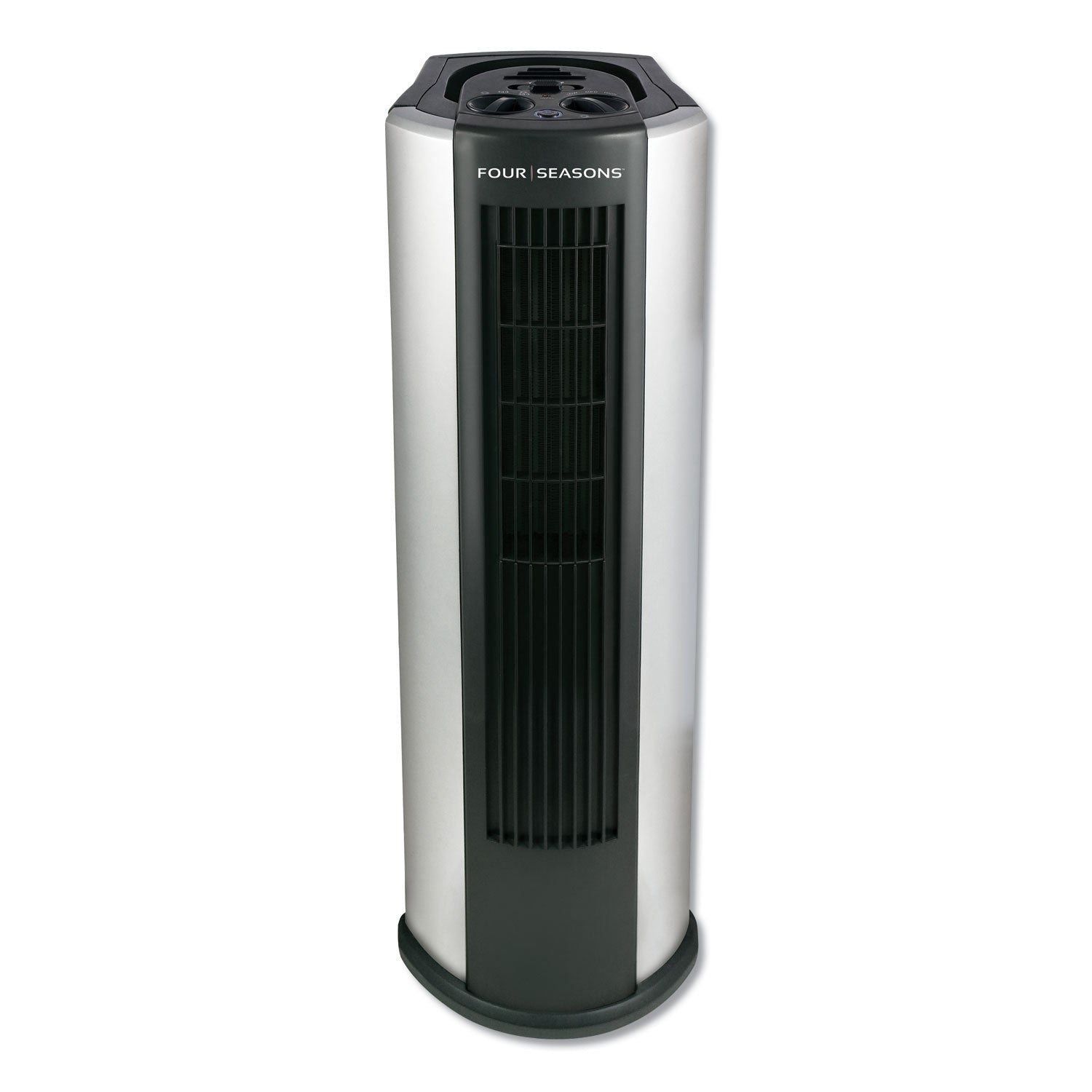 four-seasons-4-in-1-air-purifier-heater-fan-humidifier-1500-w-9-x-11-x-26-black-silver_ion90fs01rfs01w - 1