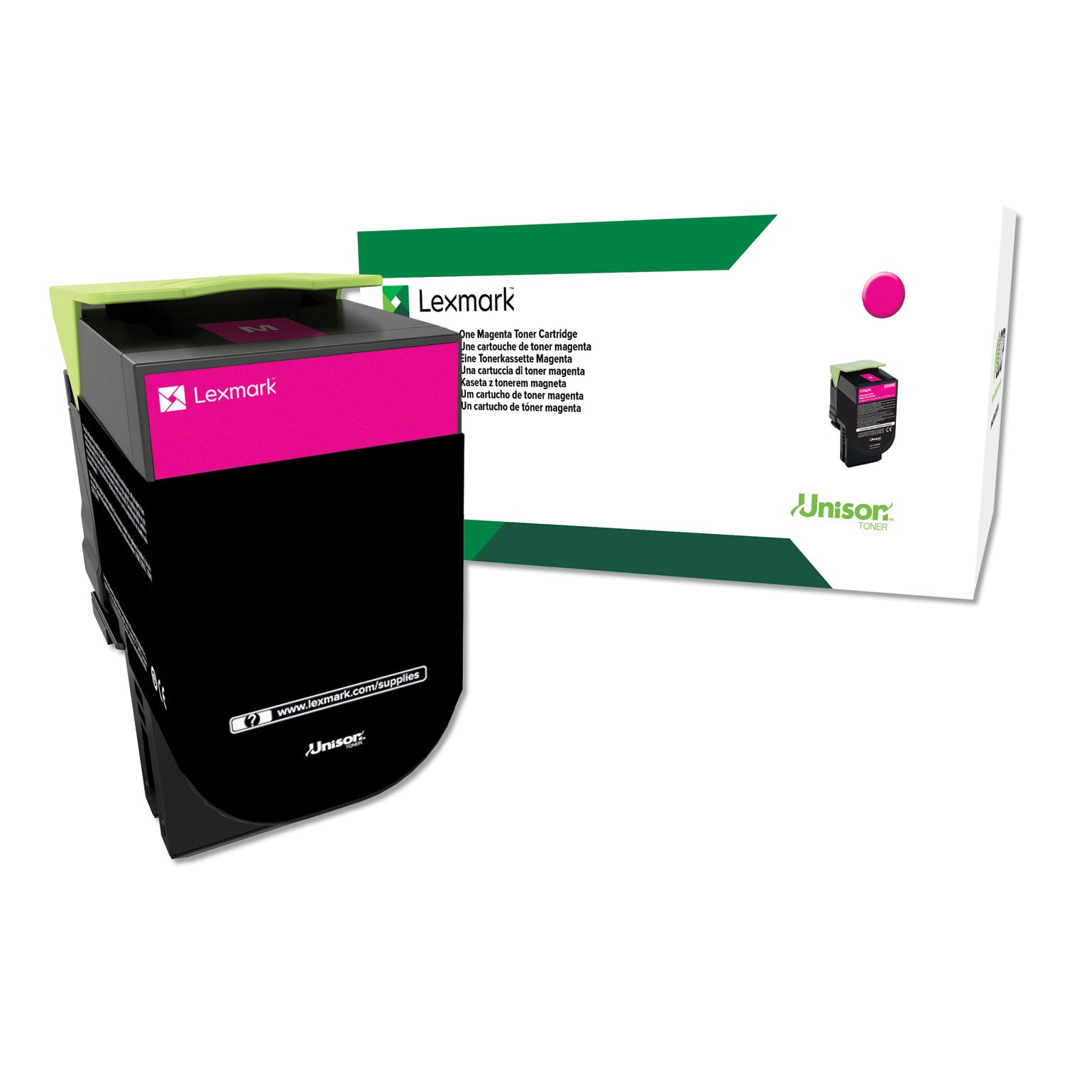 c544x4mg-return-program-extra-high-yield-toner-4000-page-yield-magenta_lexc544x4mg - 1