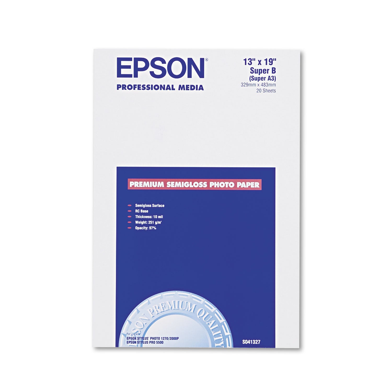 premium-photo-paper-104-mil-13-x-19-semi-gloss-white-20-pack_epss041327 - 1