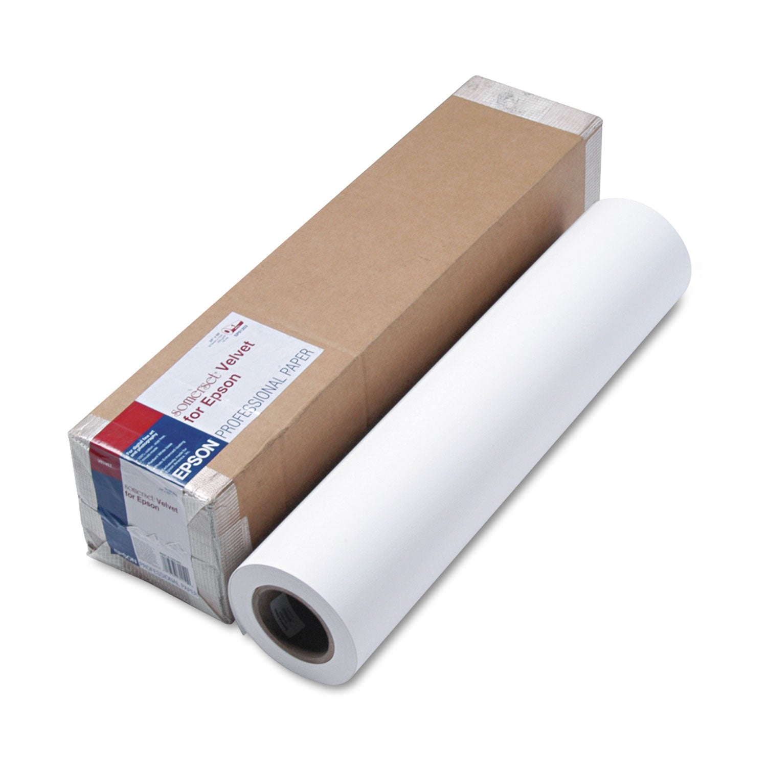 somerset-velvet-paper-roll-24-x-50-ft-white_epssp91203 - 1