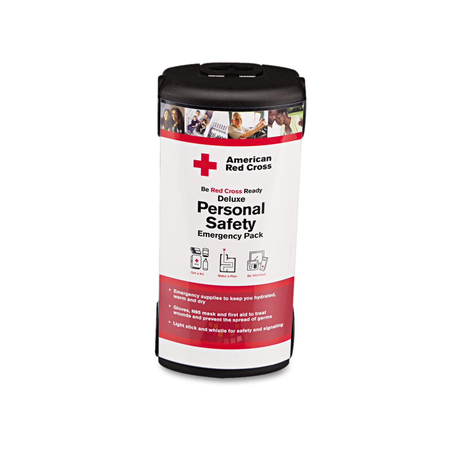 Deluxe Personal Safety Emergency Pack, 31 Pieces, 3.88 x 2.88 x 8.25 -