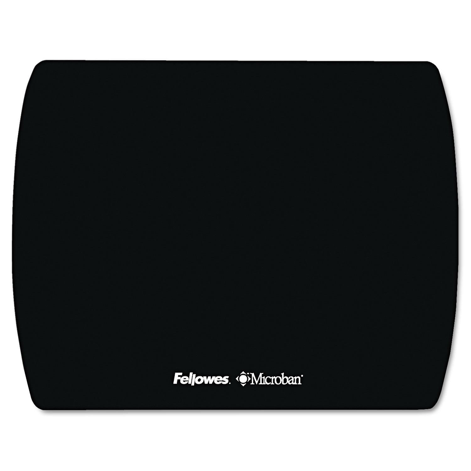 Ultra Thin Mouse Pad with Microban Protection, 9 x 7, Black -