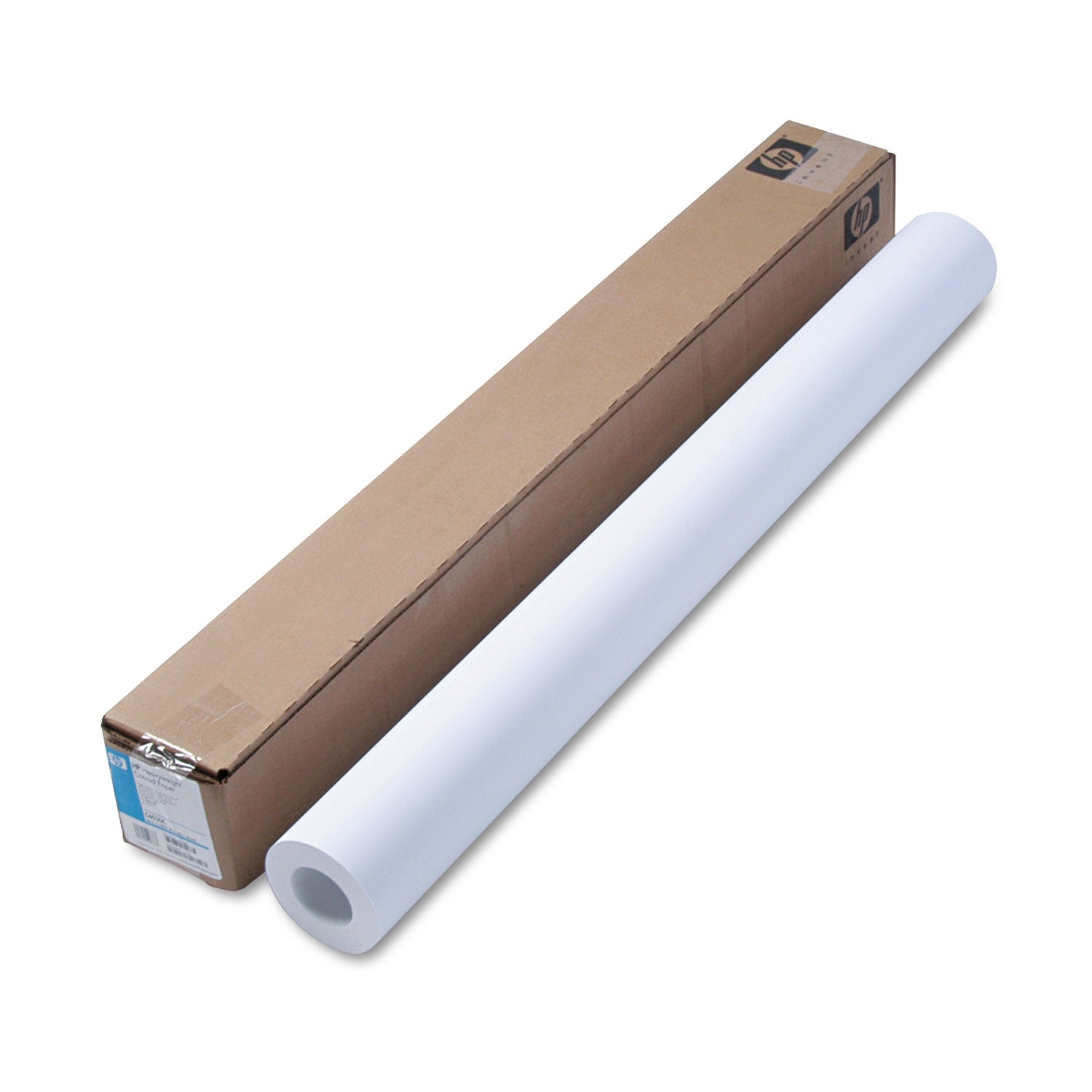 DesignJet Inkjet Large Format Paper, 6.6 mil, 36" x 100 ft, Coated White -